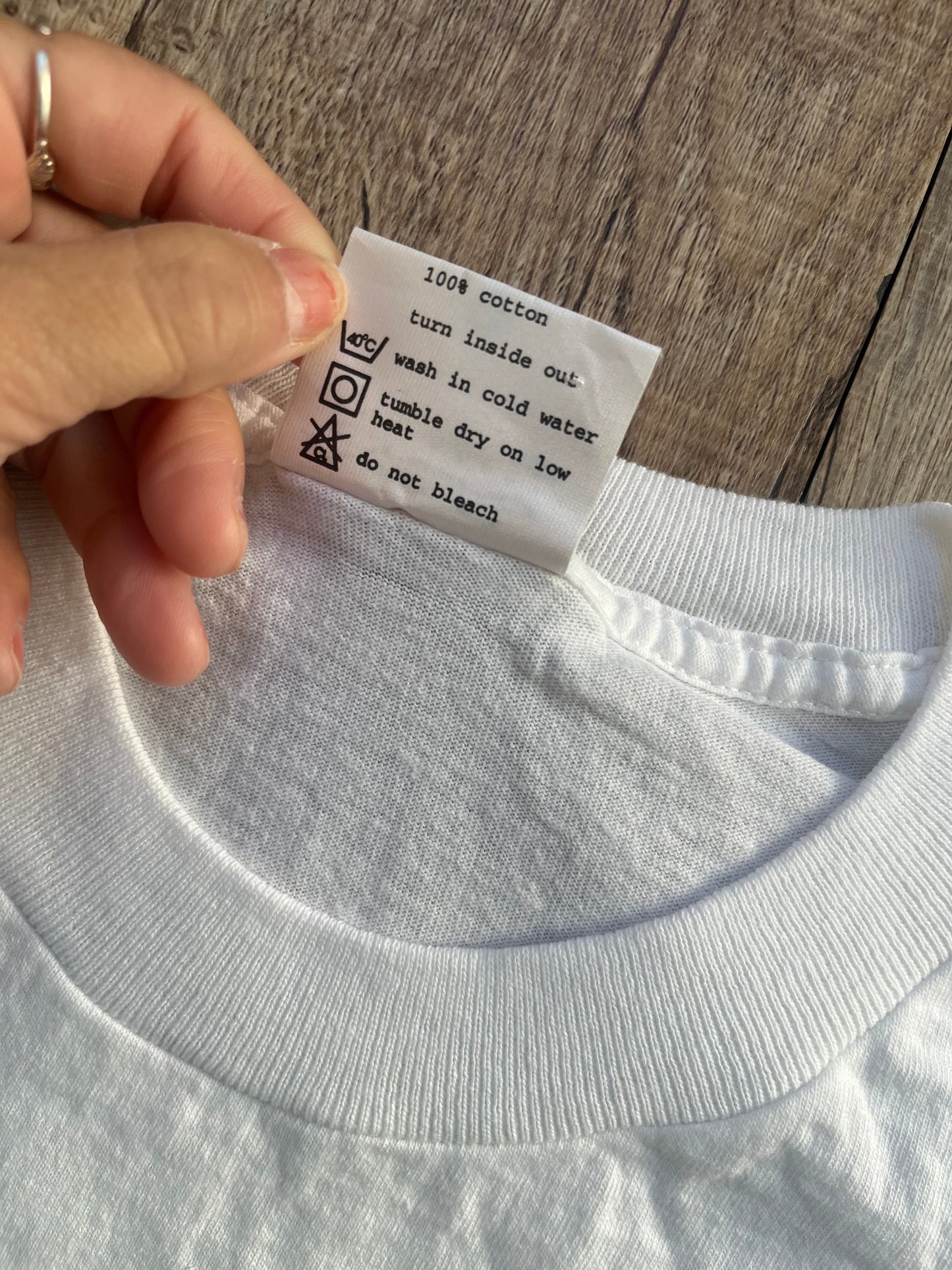 【vintage】90's Aaron Chang Body Board Photo Graphic T-shirt Made in USA(men's L)