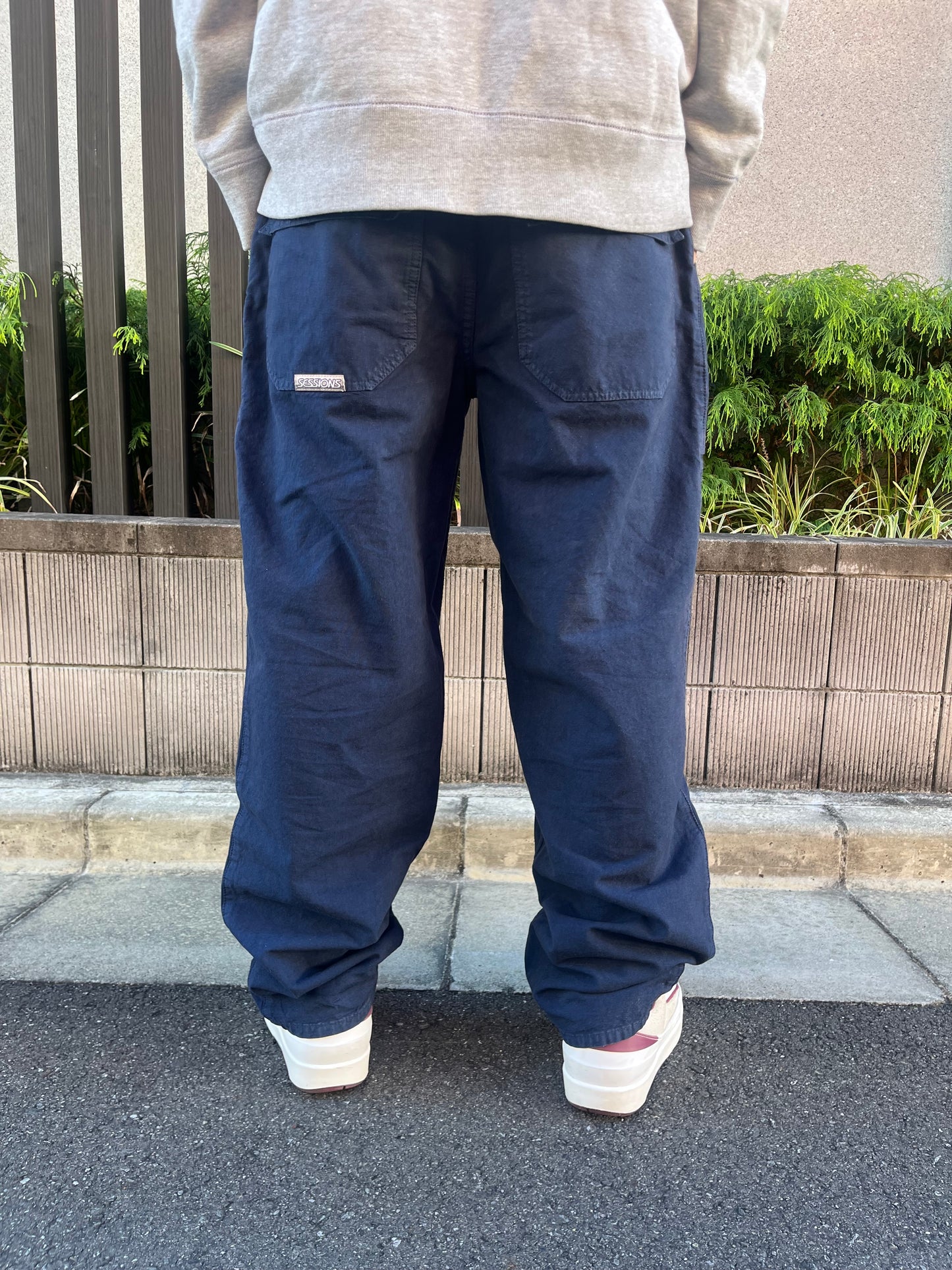 【Legend surf collection】90's sessions surf skate cotton pants (size:32inch)