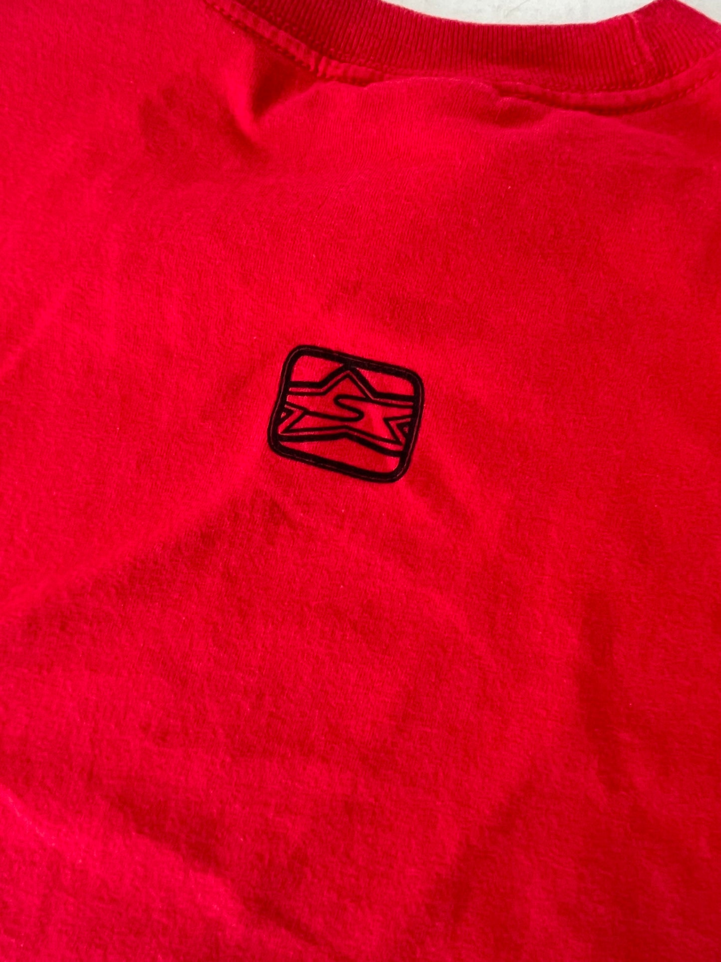 00's sessions simple logo T-shirt (men's L)