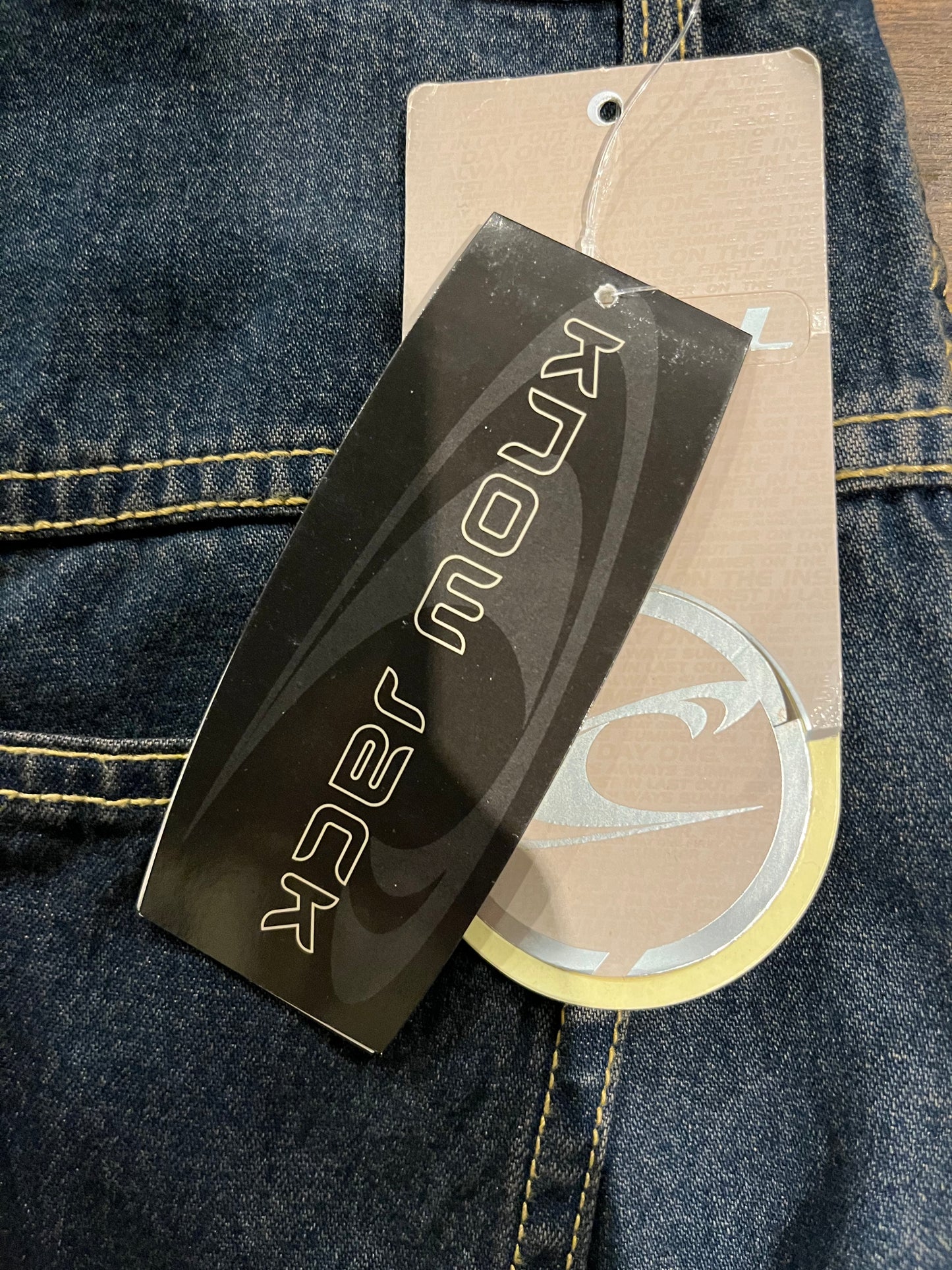 【Dead Stock onewash】 00's O'NEILL surf skate 50years dayone american dna pants (size:30inch)