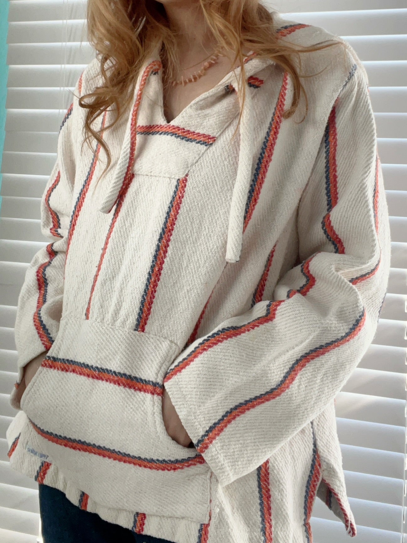 Seror Lopez of Santa Barbara mexican parka Baja Hoodie (women's M相当)