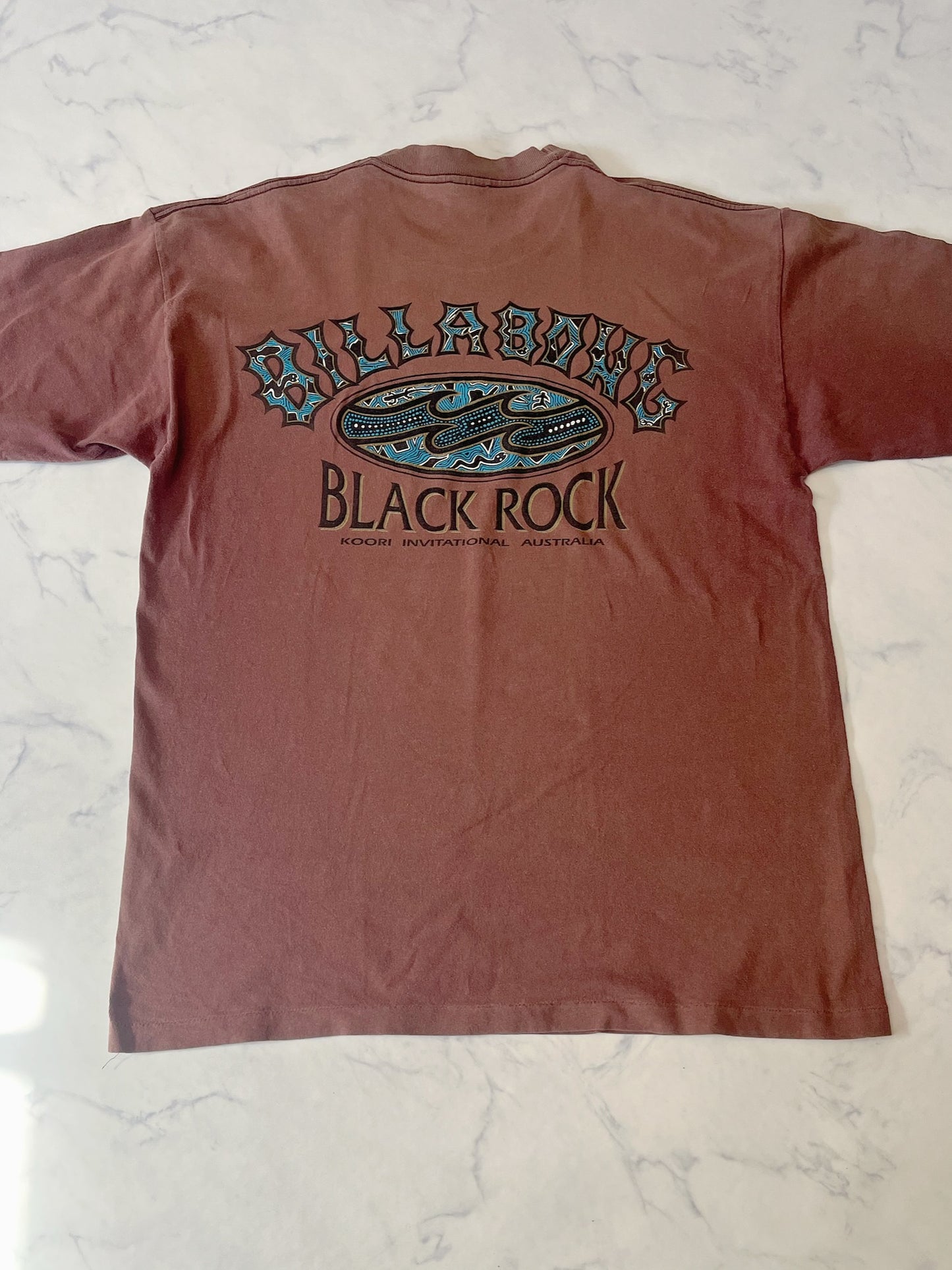 90's Billabong Surf Black Rock T-shirt (men's L)