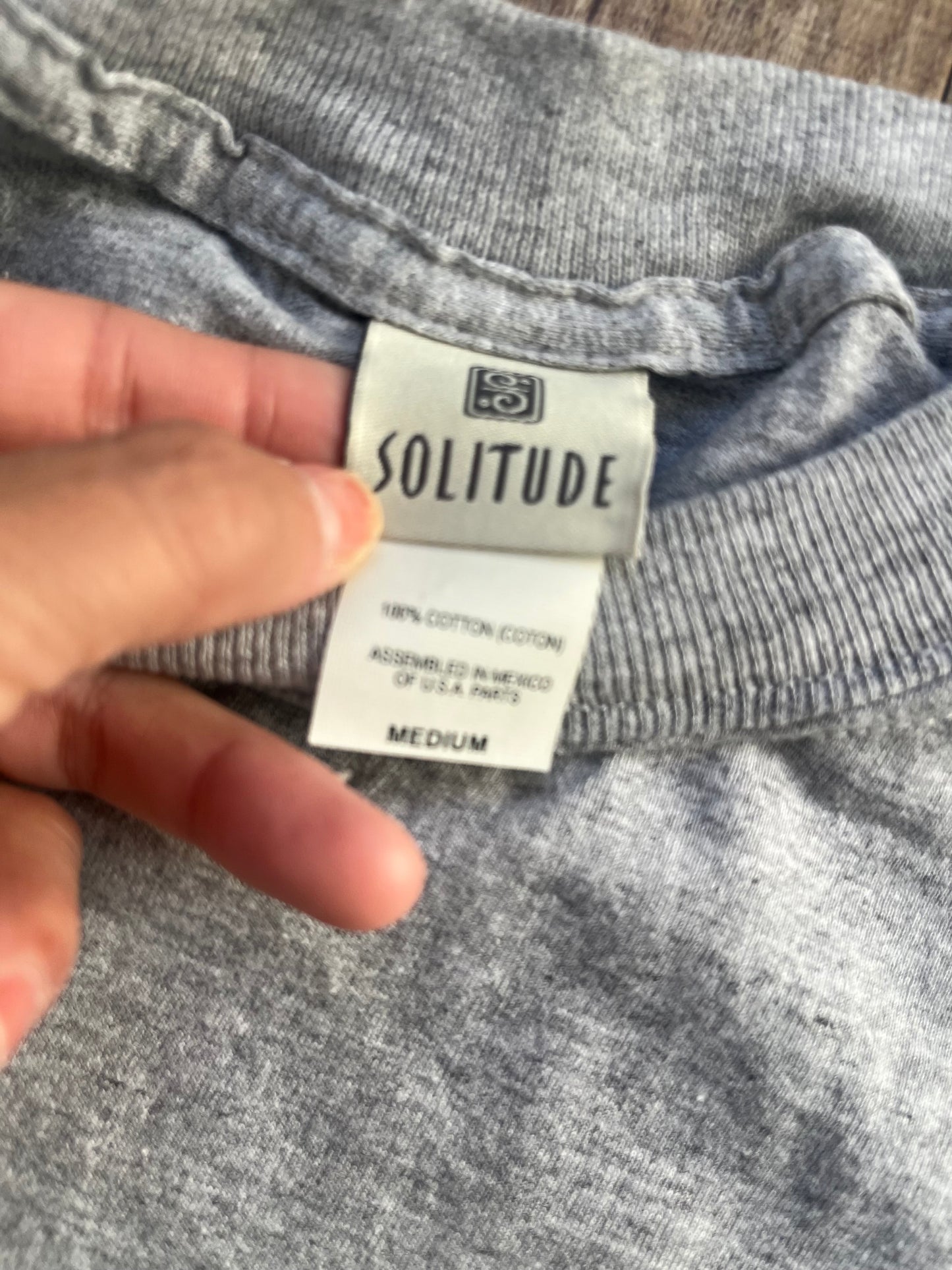 【Solitude】00's Y2K surf the waterman series nat young gray T-shirt (men's M) ※カードあり