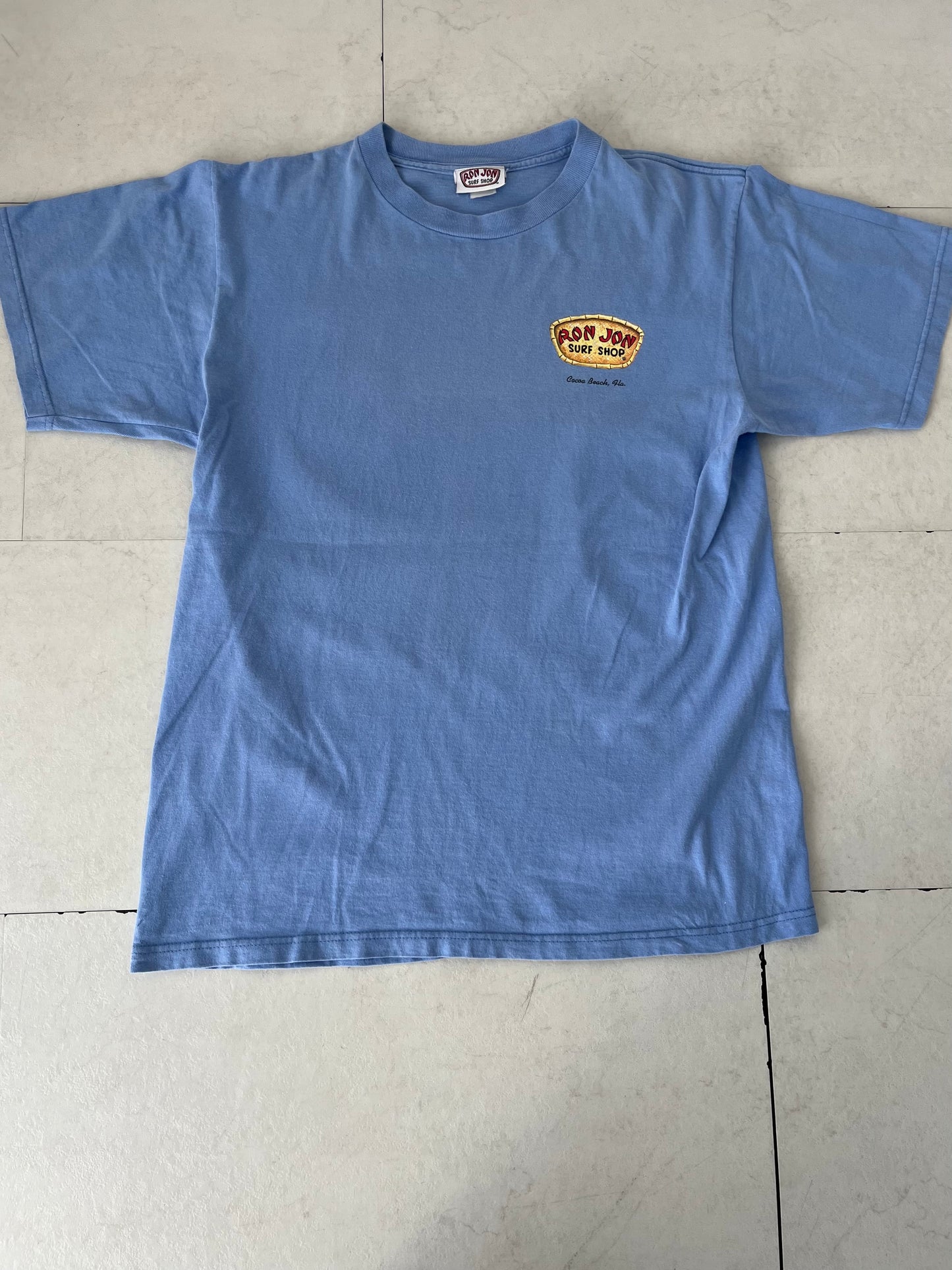 90's Ronjon Surf Shop Gone Surfing Cocoa Beech T-shirt Made in USA (men's L)