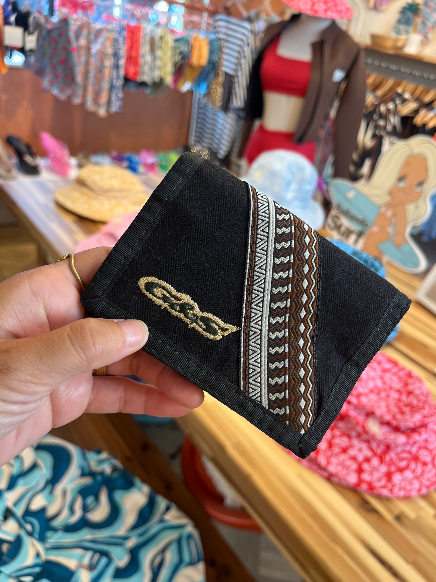 【Legend surf collection】00's Gordon and smith canvas wallet