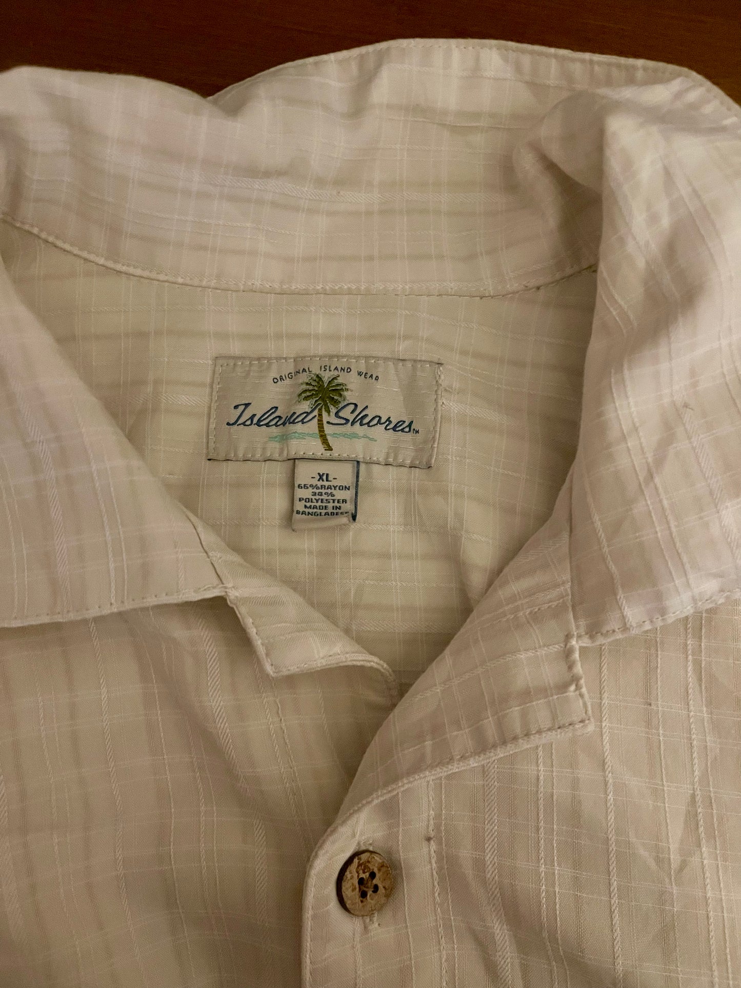 Island Shores Men's Rayon resort shirt (men's XL)