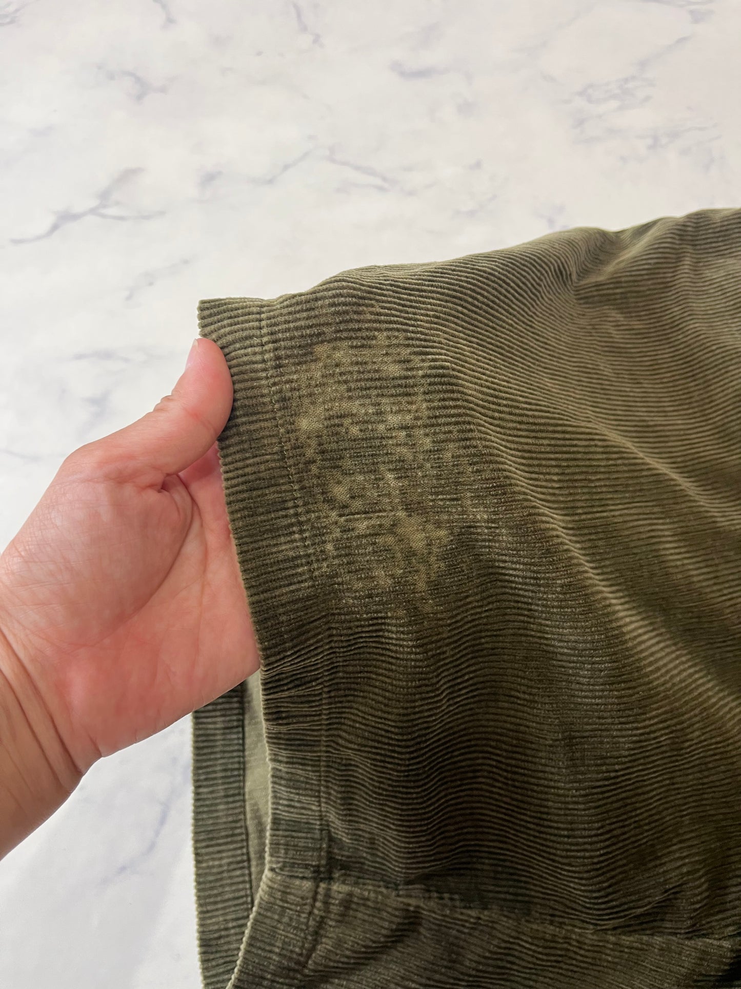 00's Volcom Corduroy Shorts Green 34inch