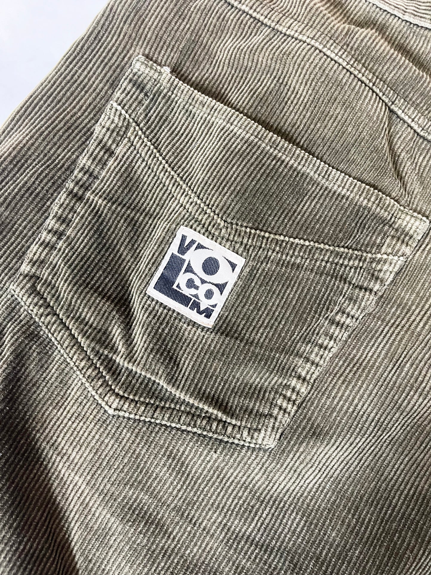 00's Volcom Corduroy Shorts Green 34inch