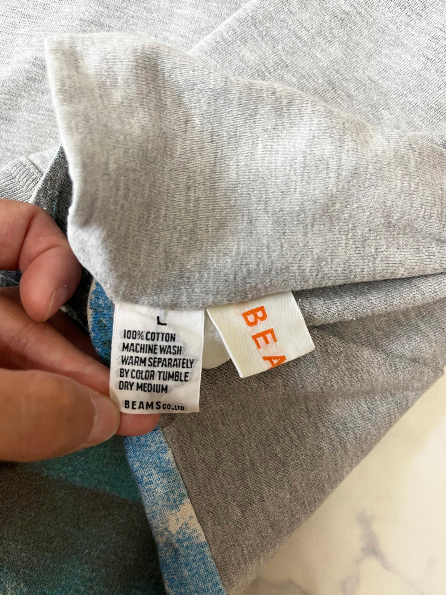90's Beams reversible Long sleeve shirt (men's L)