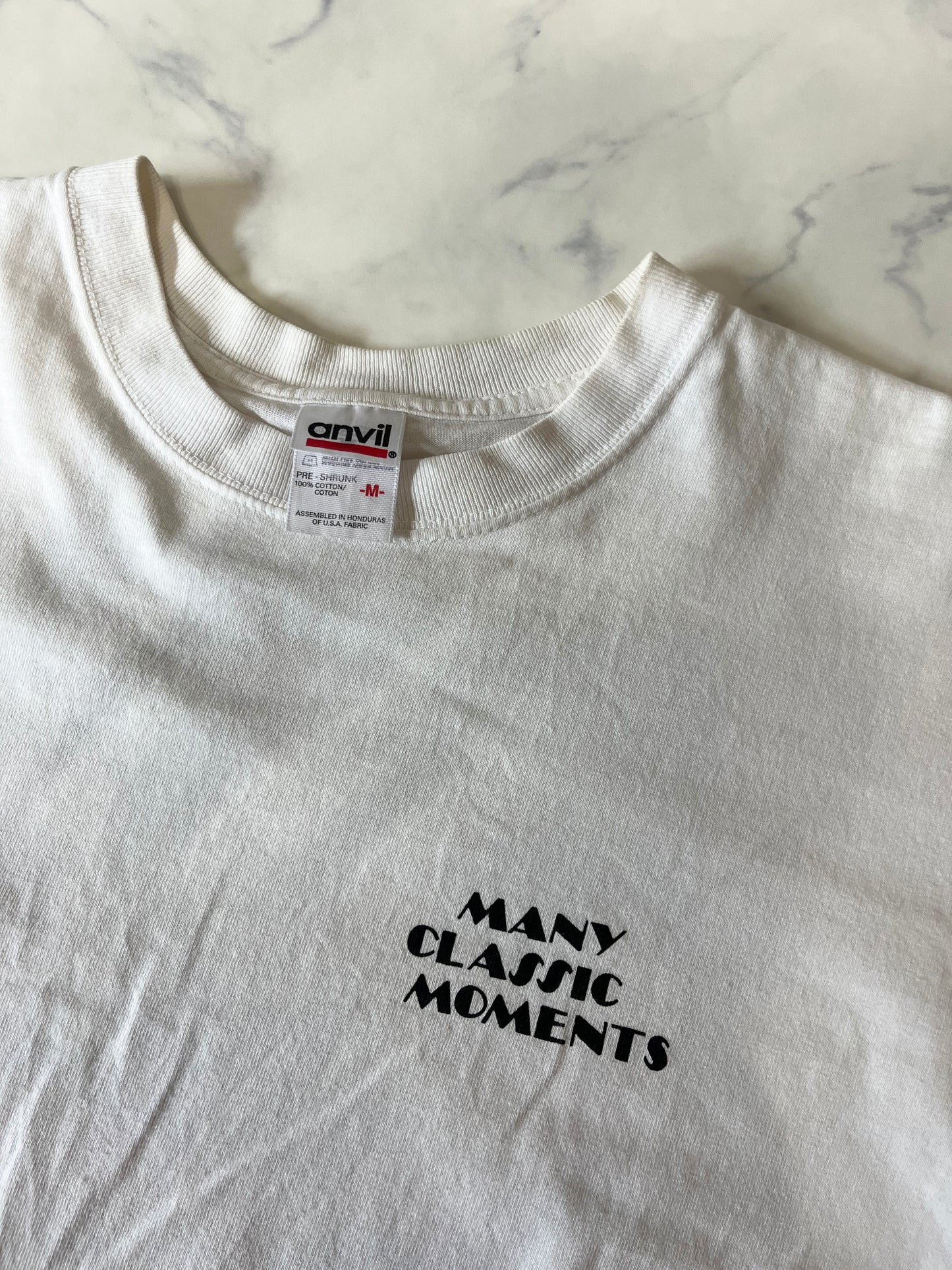 00's MANY CLASSIC MOMENTS Surf T-shirt (men's M)