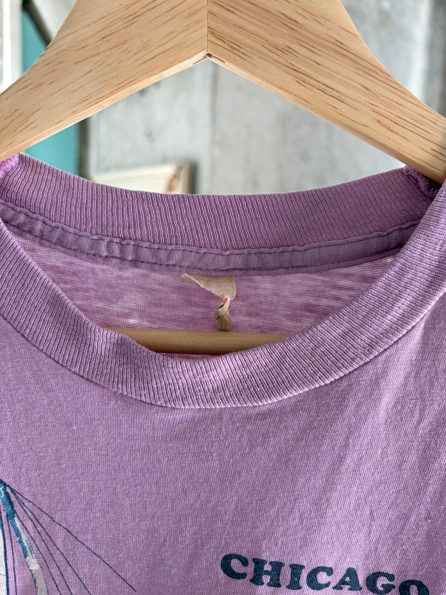 80's Cicago sailing tee (women's M-L相当)