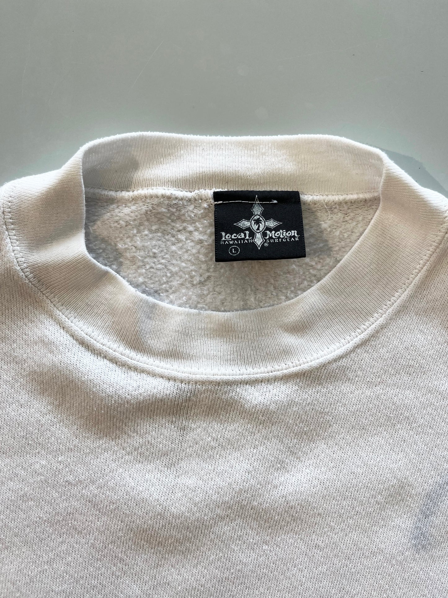 【Local Motion】00's Local Motion Long Board Sweat shirt (men's L)