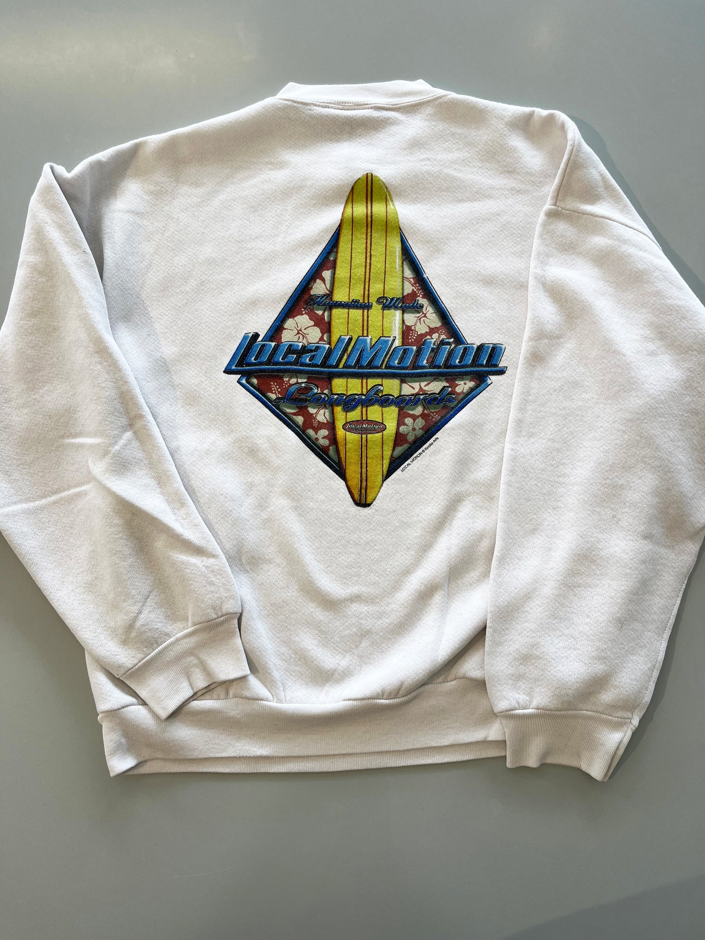【Local Motion】00's Local Motion Long Board Sweat shirt (men's L)