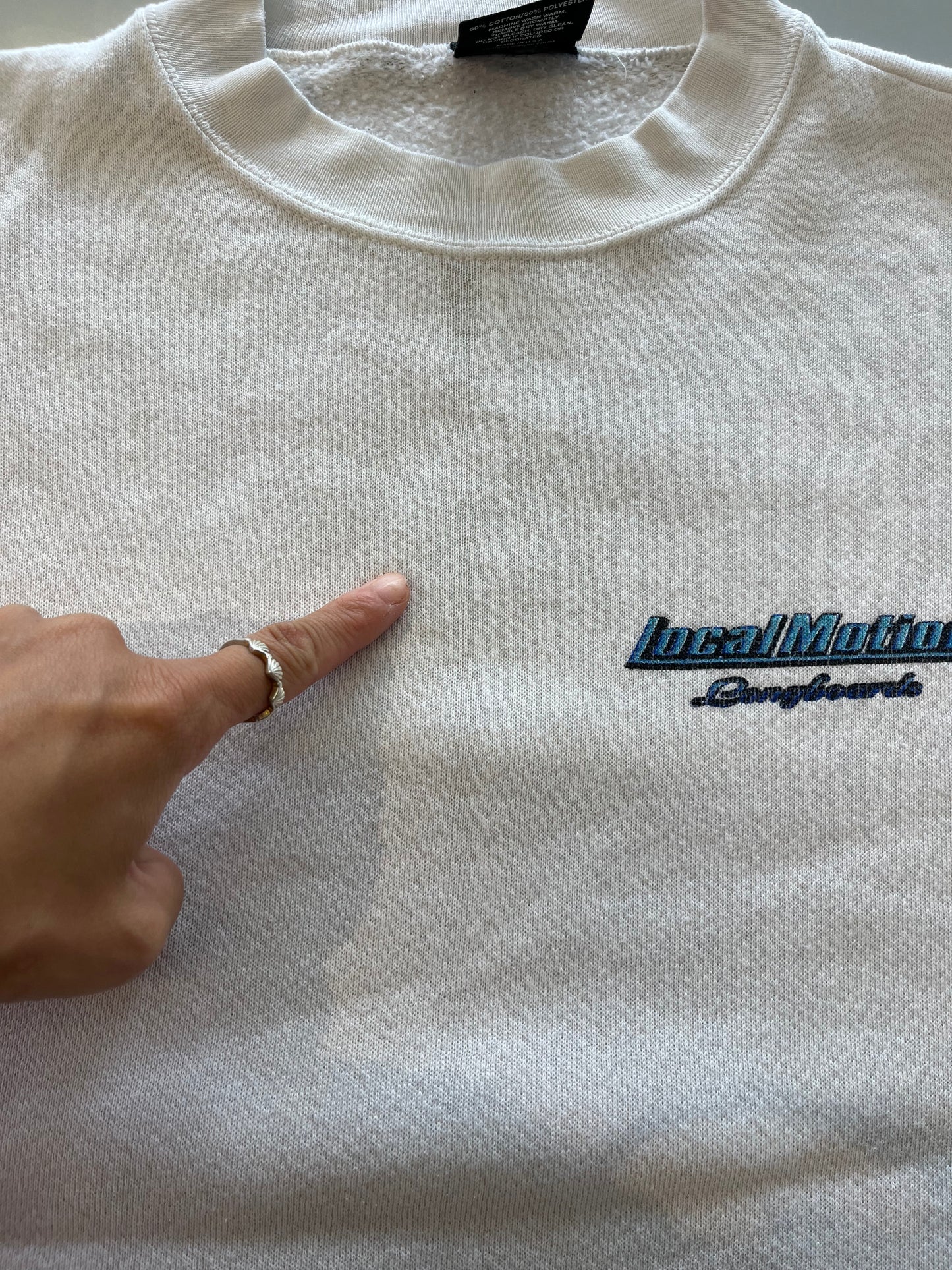 【Local Motion】00's Local Motion Long Board Sweat shirt (men's L)