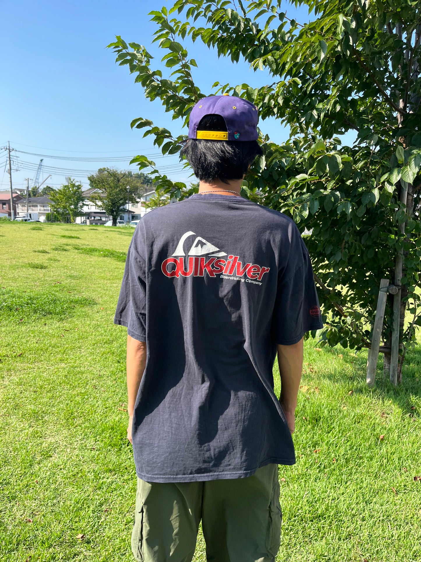 00's QuikSilver Boardriding Company Surf T-shirt (men's XL)