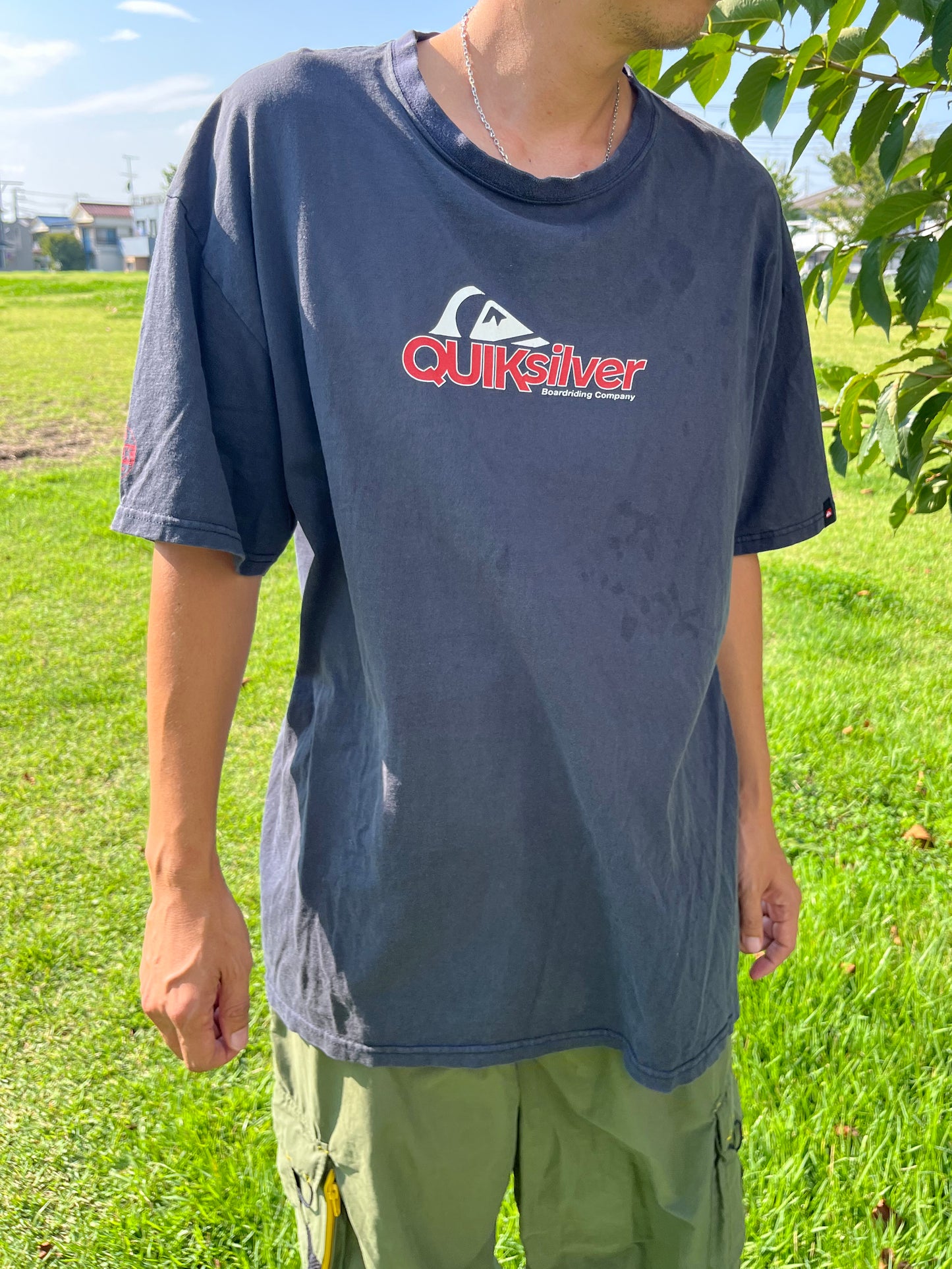 00's QuikSilver Boardriding Company Surf T-shirt (men's XL)