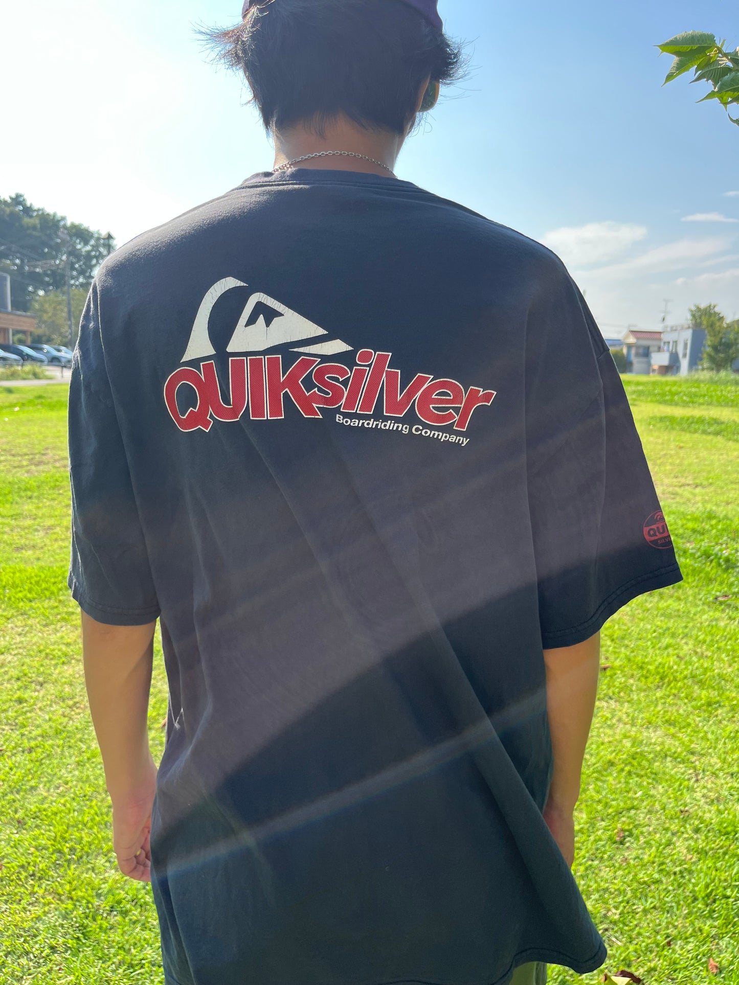 00's QuikSilver Boardriding Company Surf T-shirt (men's XL)