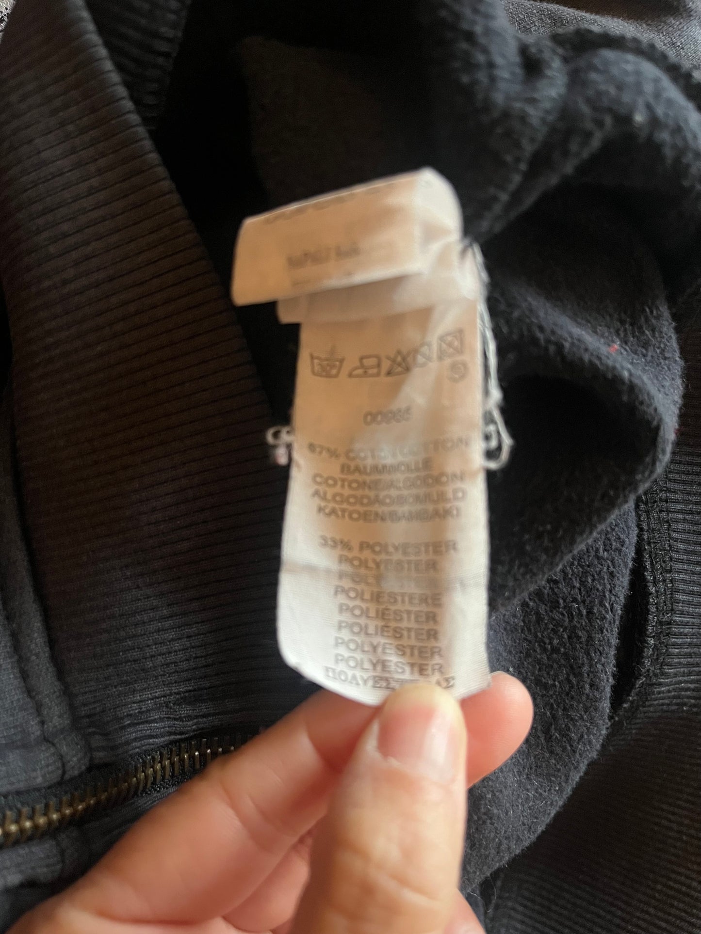 Early 2000's Quiksilver Cotton Full zip Hoodie (men's L)