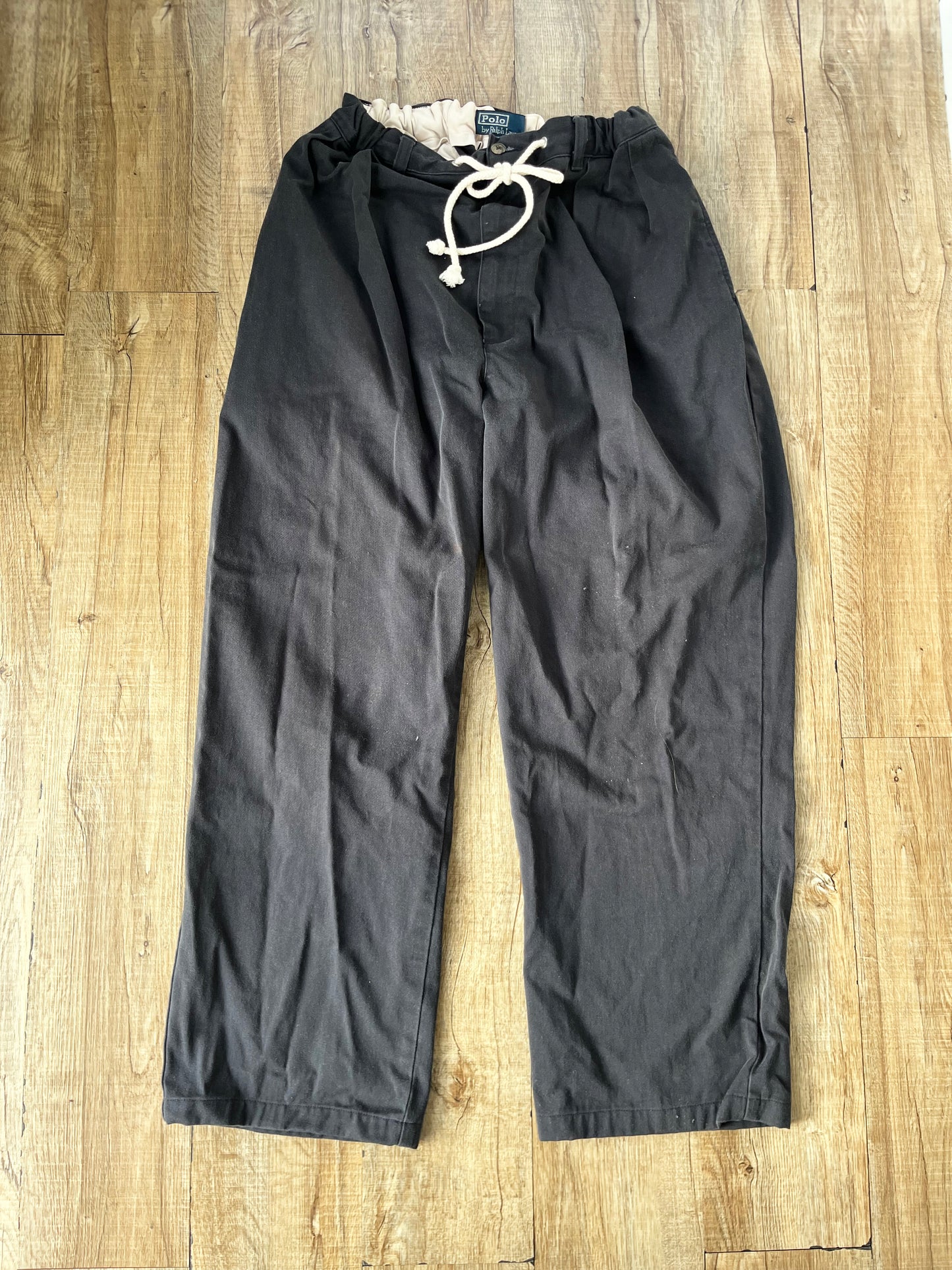 【Remake】90's POLO by Ralph Lauren Easy Chino pants Black (About men's S-M)