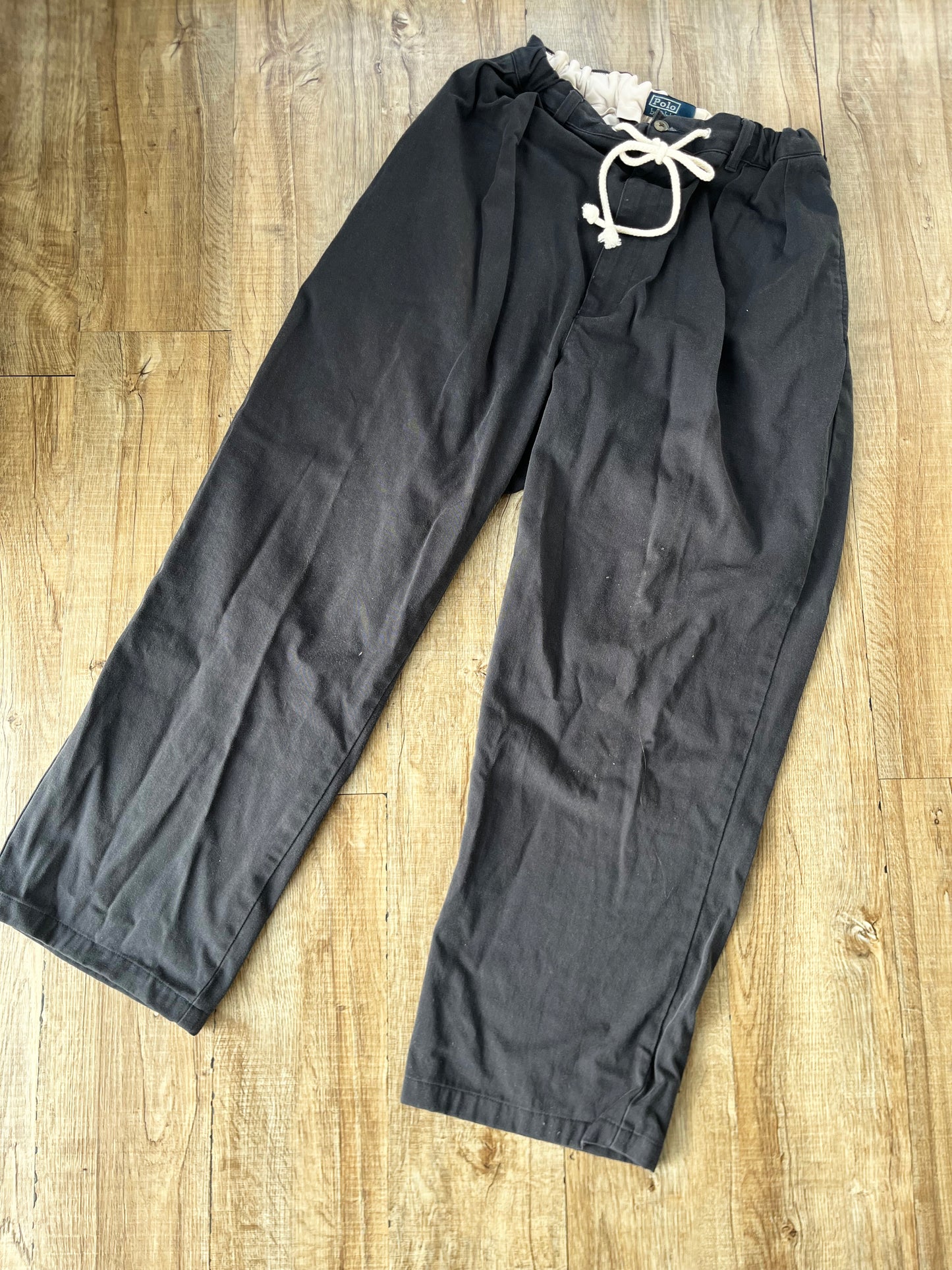 【Remake】90's POLO by Ralph Lauren Easy Chino pants Black (About men's S-M)