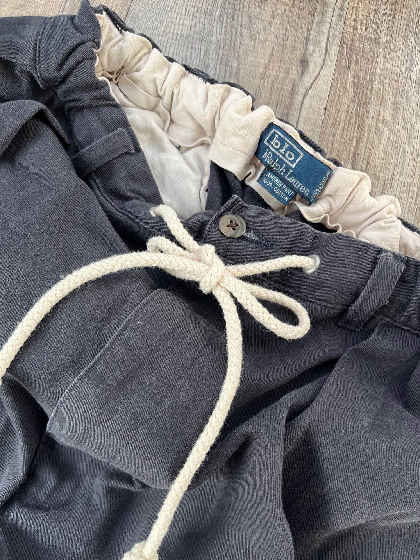 【Remake】90's POLO by Ralph Lauren Easy Chino pants Black (About men's S-M)