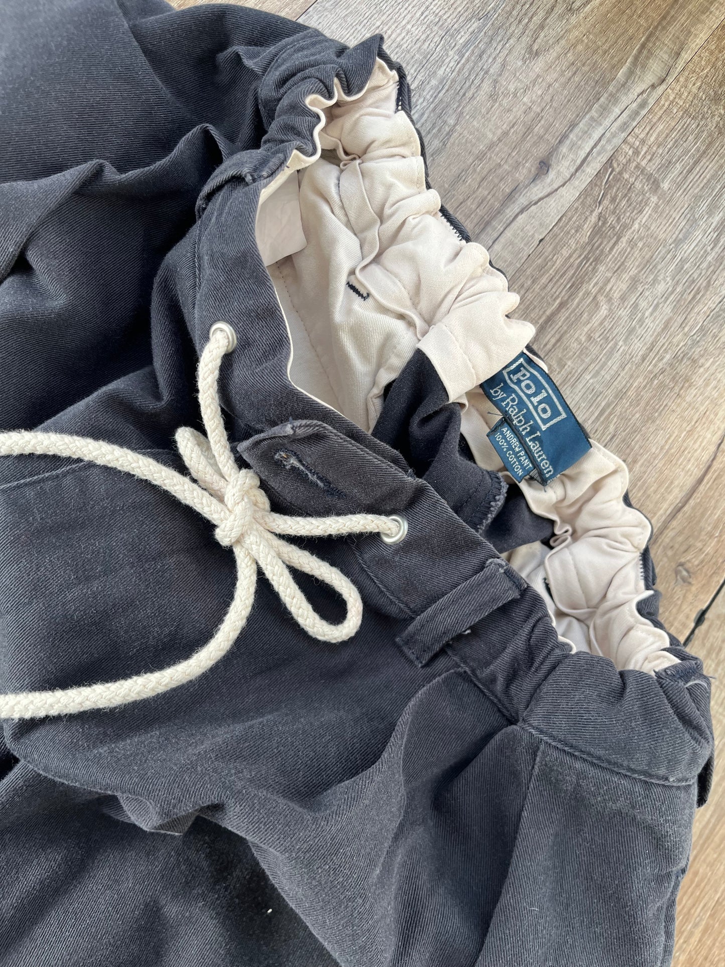 【Remake】90's POLO by Ralph Lauren Easy Chino pants Black (About men's S-M)