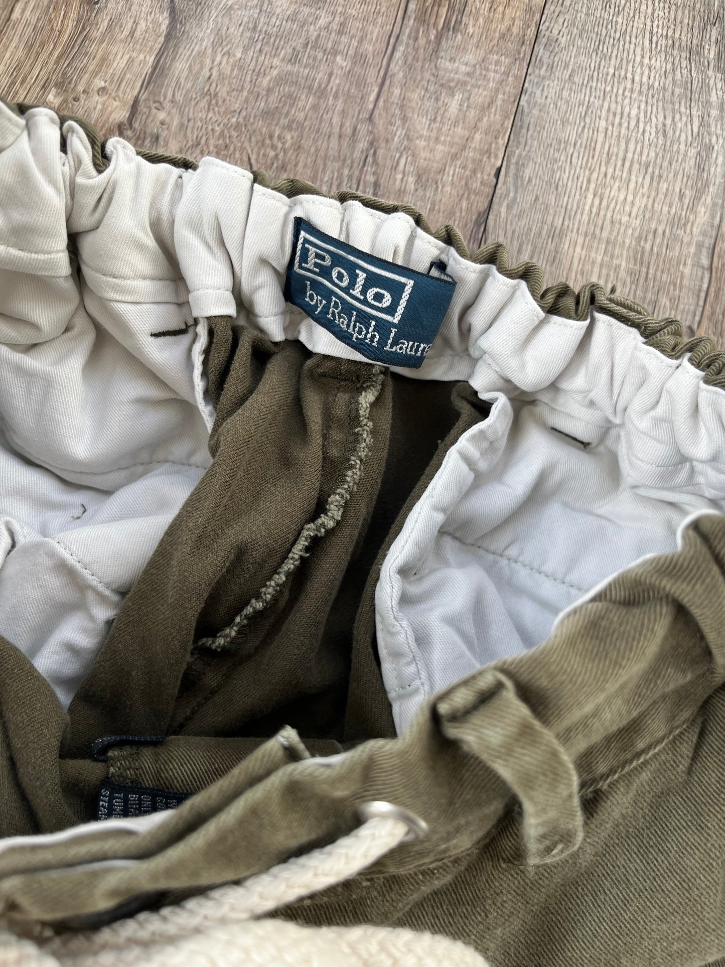 【Remake】90's POLO by Ralph Lauren Easy Chino pants khaki (About men's S-M)