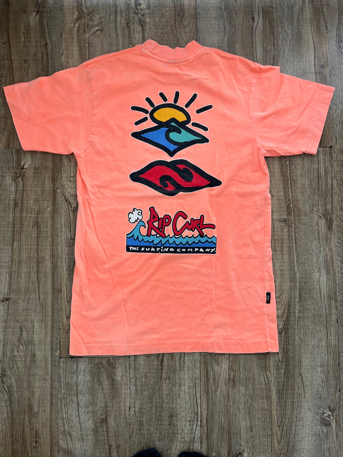 【Rip Curl】90's RipCurl Surf T-shirt (size 10 women's L相当)