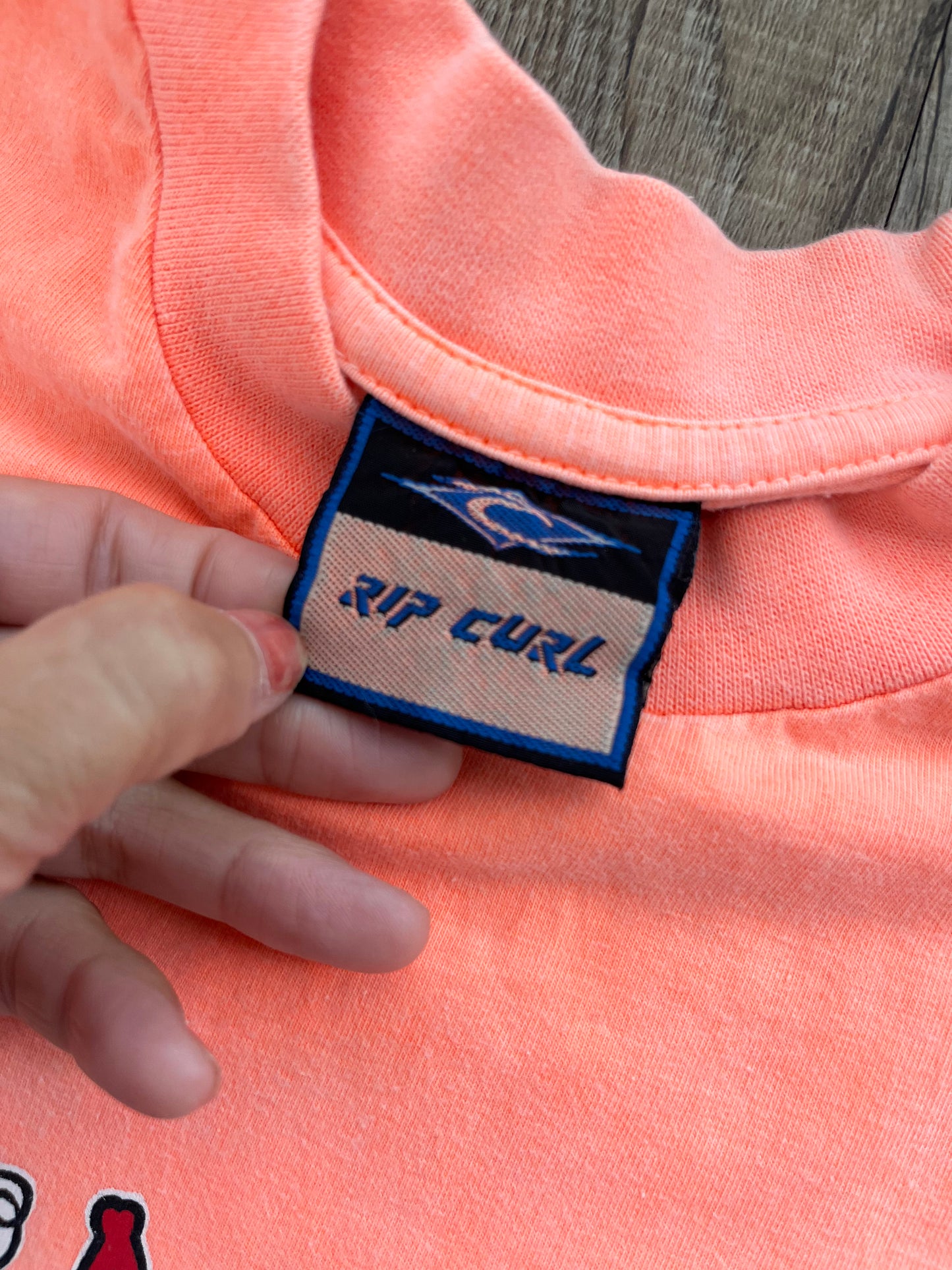【Rip Curl】90's RipCurl Surf T-shirt (size 10 women's L相当)