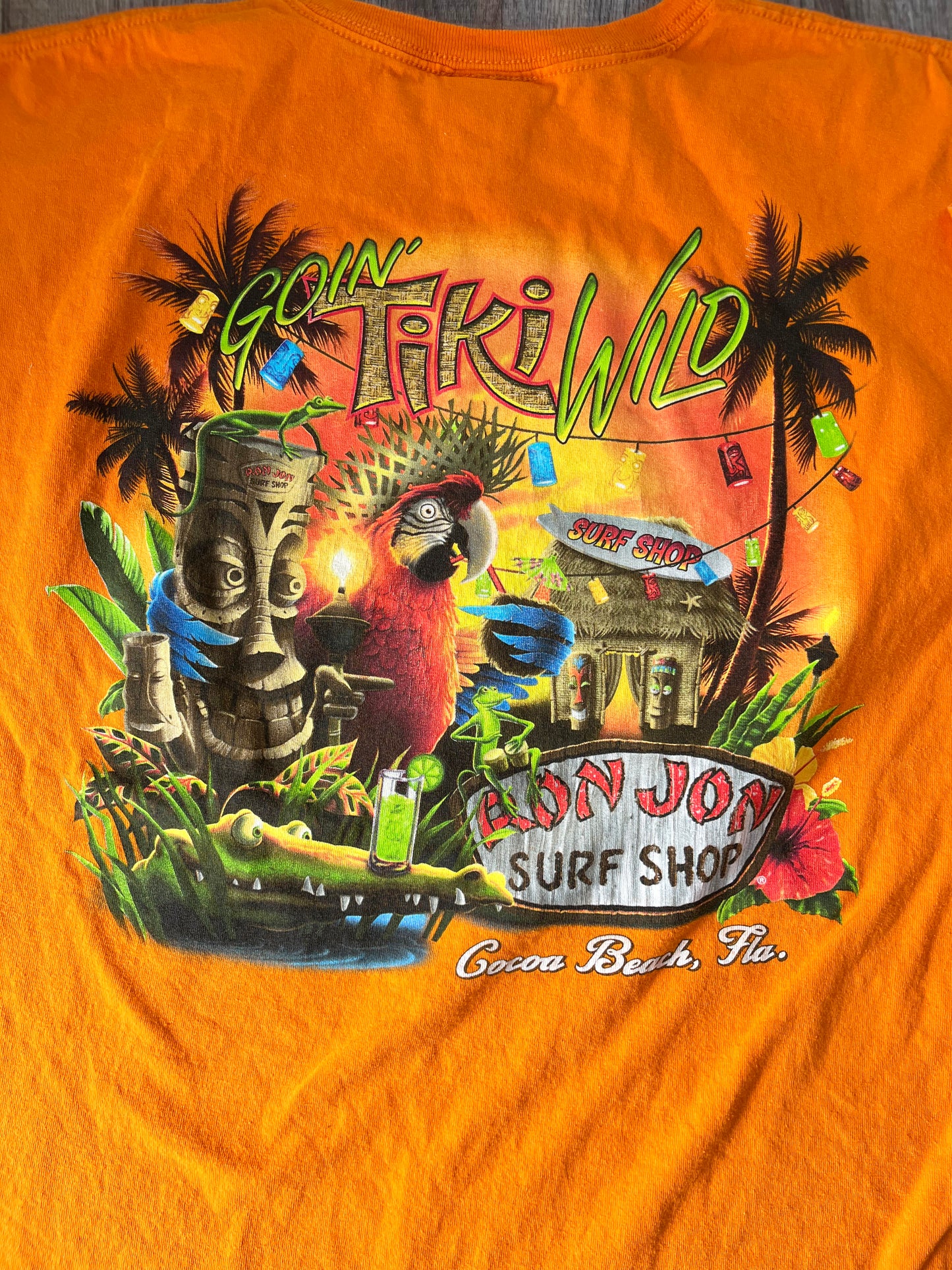 Y2K Ronjon Surf shop Go In Tiki Wild(men's 3XL)