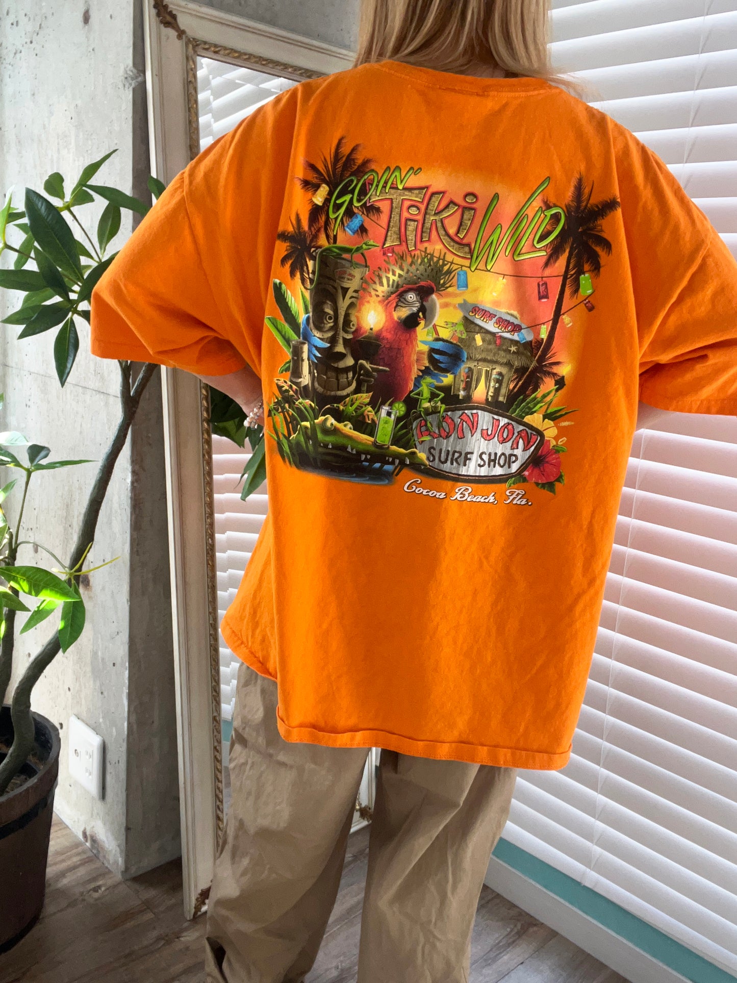 Y2K Ronjon Surf shop Go In Tiki Wild(men's 3XL)