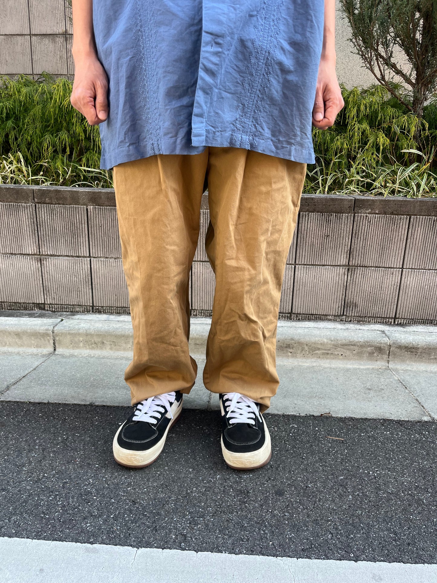 【Remake】90's POLO by Ralph Lauren Easy Chino pants dark beige (About men's S-M)
