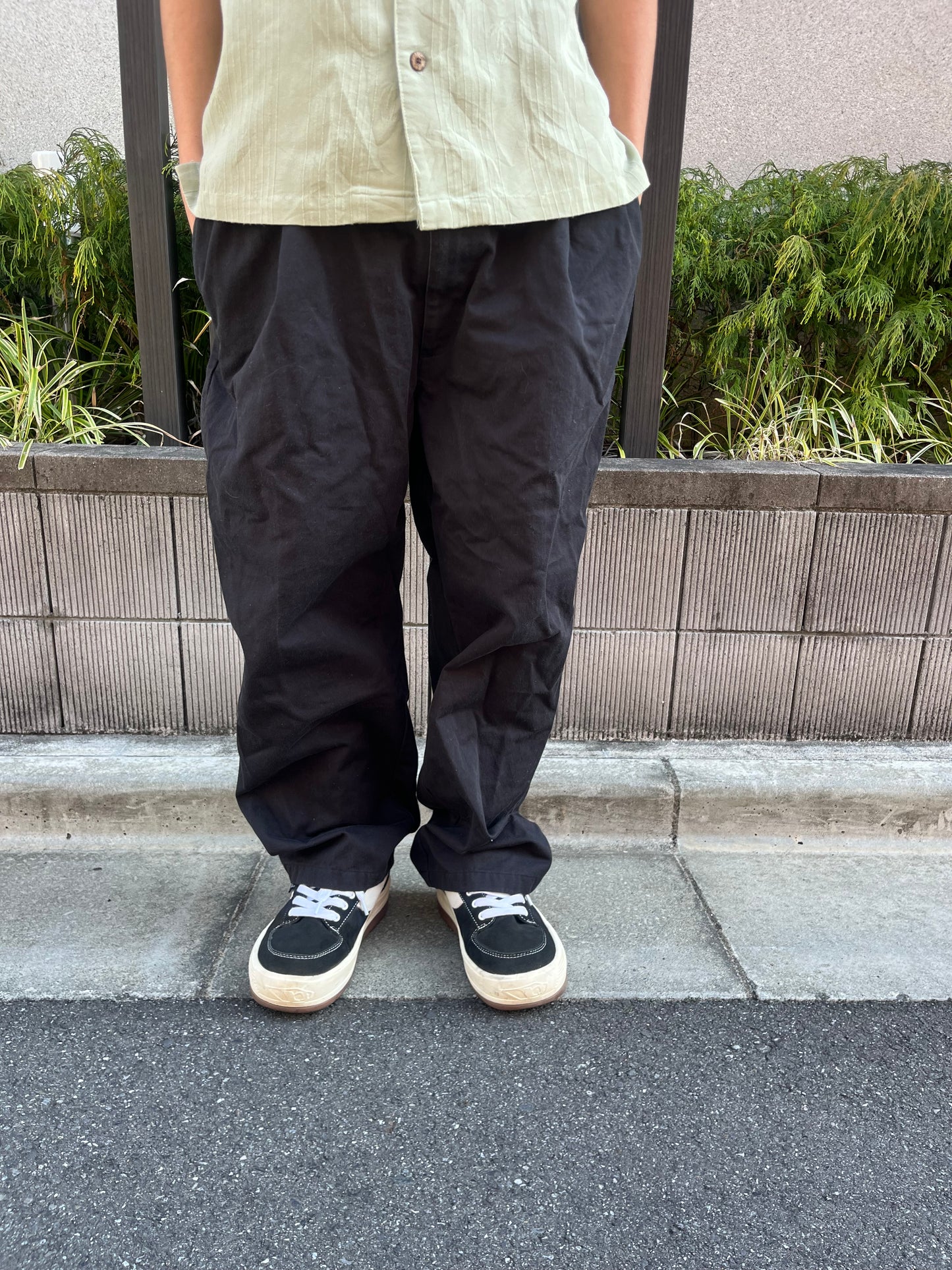 【Remake】90's POLO by Ralph Lauren Easy Chino pants Black (About men's S-M)
