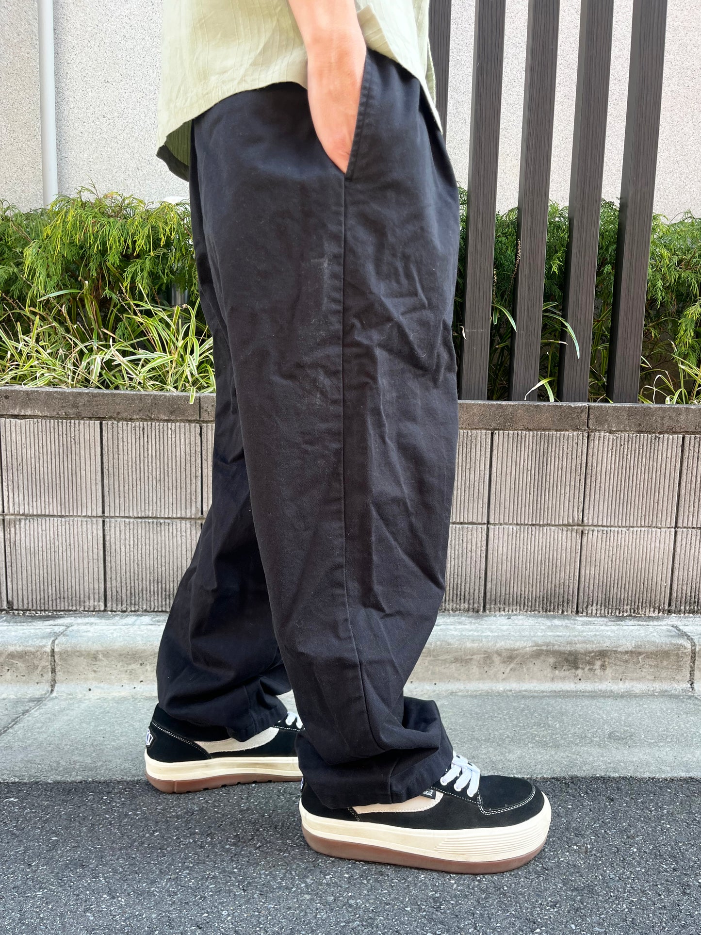 【Remake】90's POLO by Ralph Lauren Easy Chino pants Black (About men's S-M)