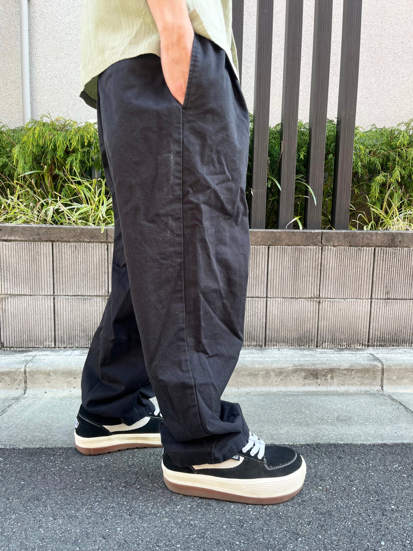 【Remake】90's POLO by Ralph Lauren Easy Chino pants Black (About men's S-M)