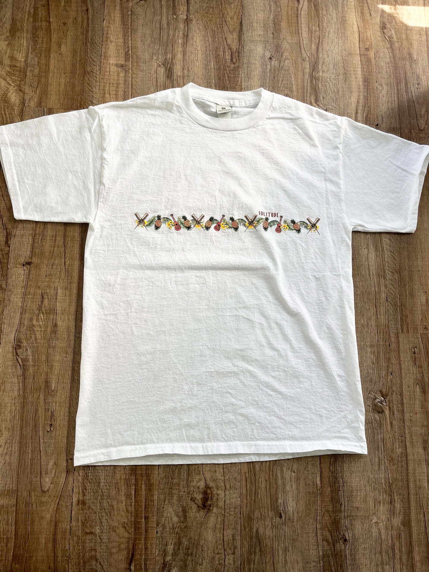 【Legend Surf Collection】solitude Hawaiian T-shirt white(men's M)