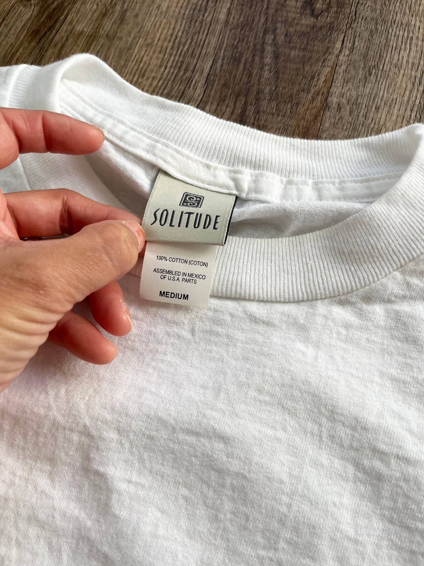 【Legend Surf Collection】solitude Hawaiian T-shirt white(men's M)