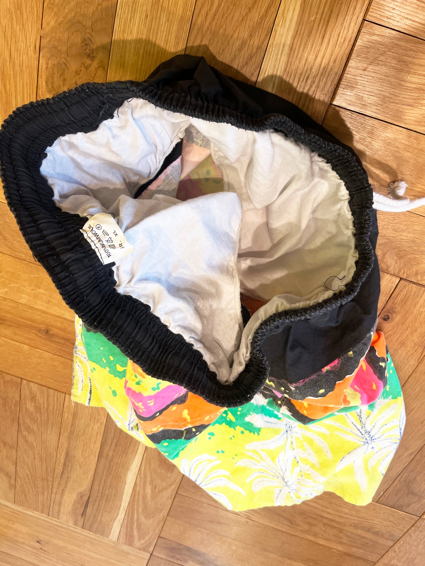 【EURO vintage】Neon beach shorts (men's XL)