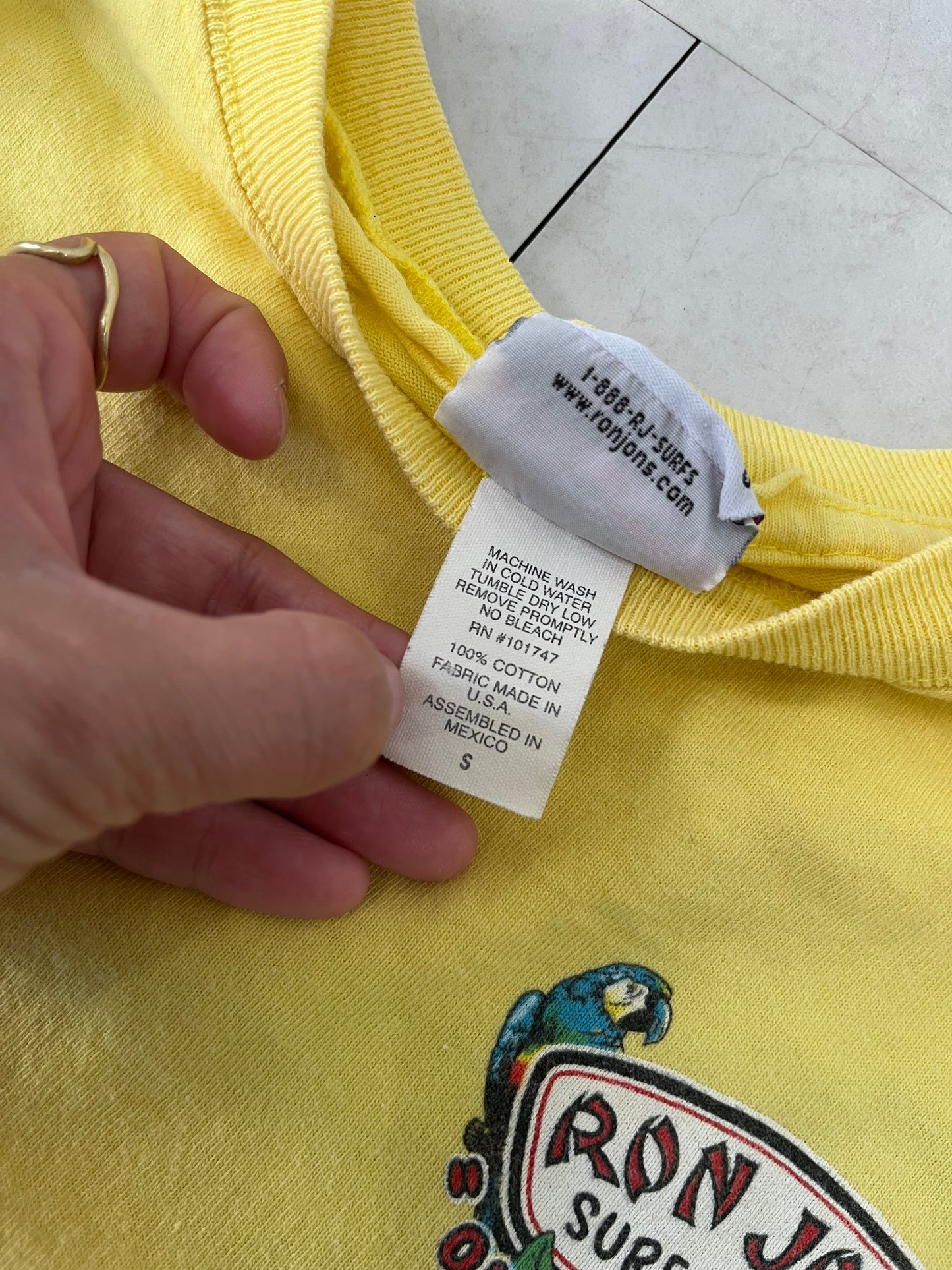 00's RONJON SURF SHOP Long Sleeve T-shirt (men's S)