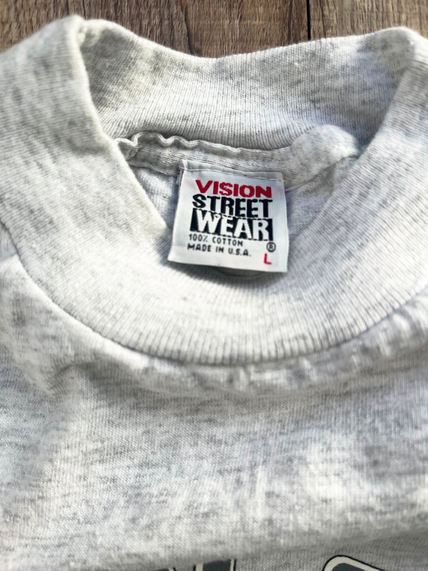 【Legend Surf Collection】90's VISION STREET WEAR T-shirt Gray (men's L)