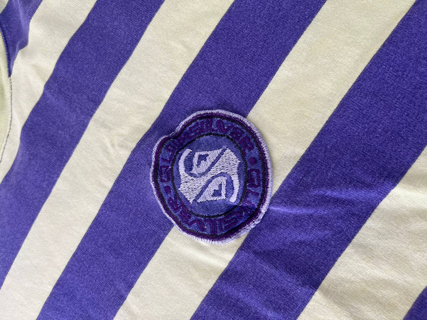 【Quiksilver】80's vintage Quiksilver striped T-shirt Made in USA(men's L)