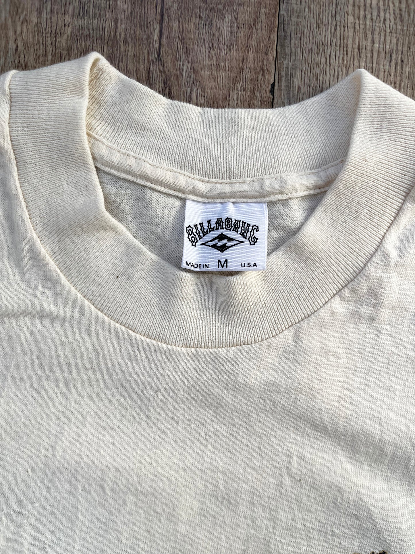 【Billabong】90's Billabong ESTABLISHED Surf T-shirt Made in USA(men's M)