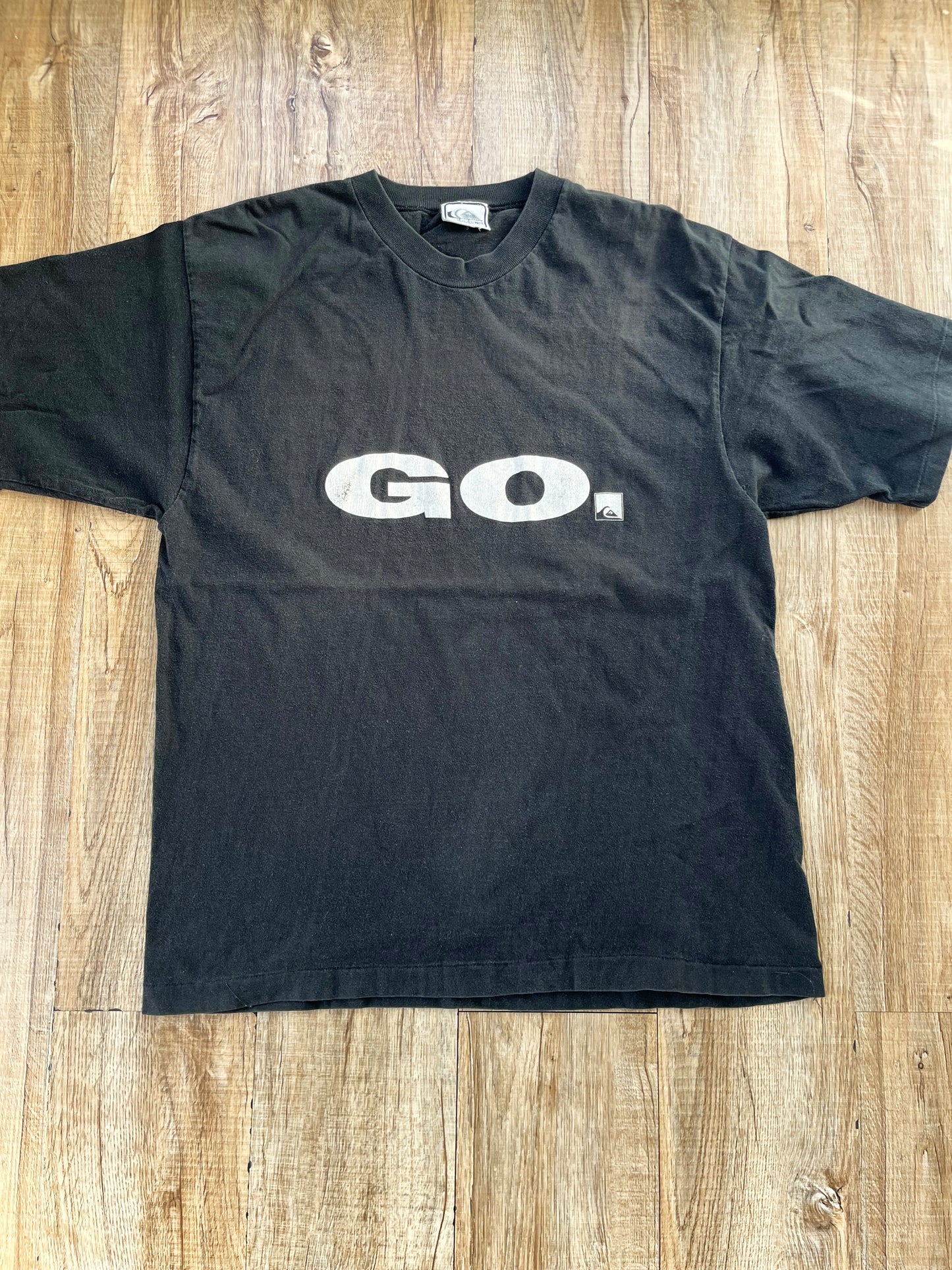 90's Quik silver Eddie World in Memory of Eddie Aikau T-shirt (About men's L)