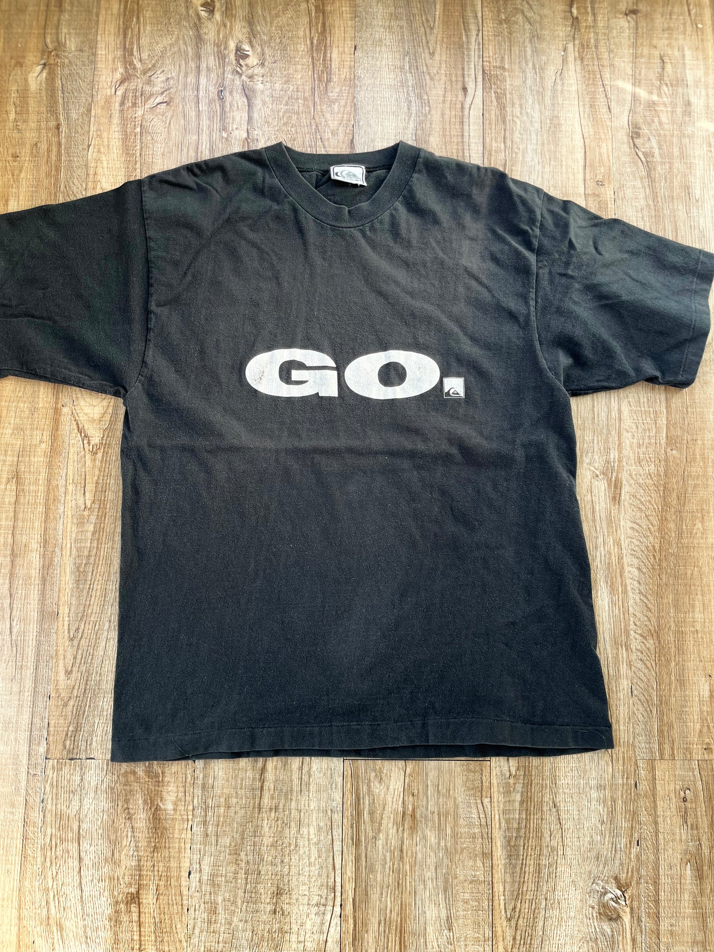 90's Quik silver Eddie World in Memory of Eddie Aikau T-shirt (About men's L)