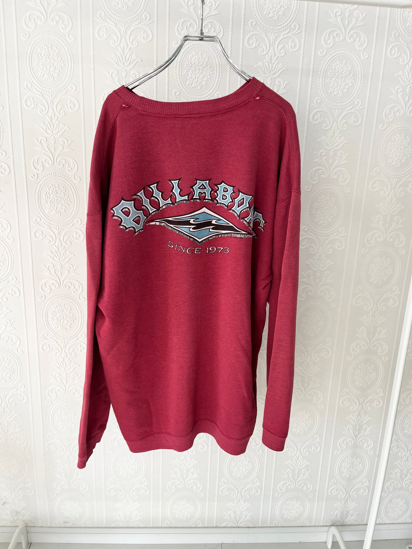 90's billabong big logo sweatshirt (About men's XL)