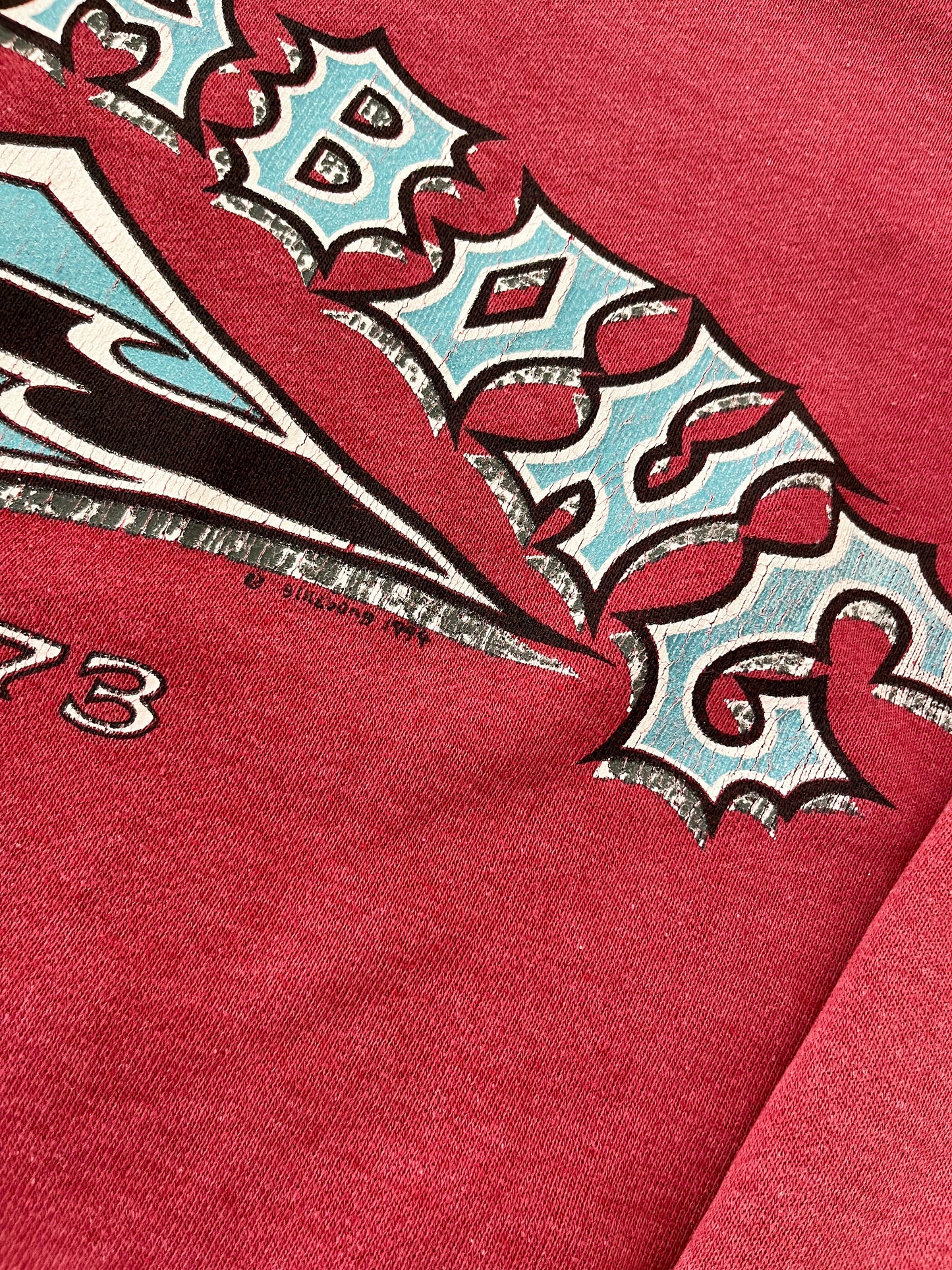 90's billabong big logo sweatshirt (About men's XL)
