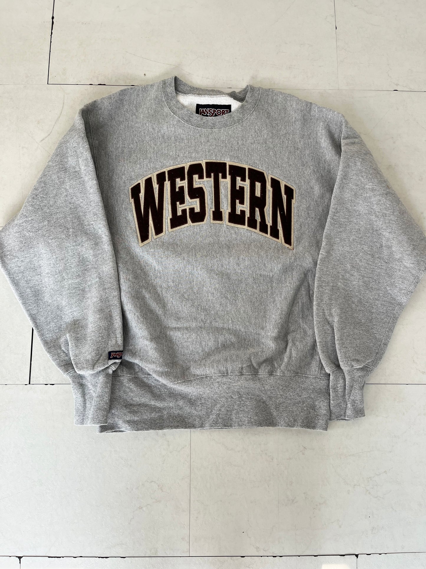 【JAN SPORT】90's JAN SPORT WESTERN sweat shirt (men's L)