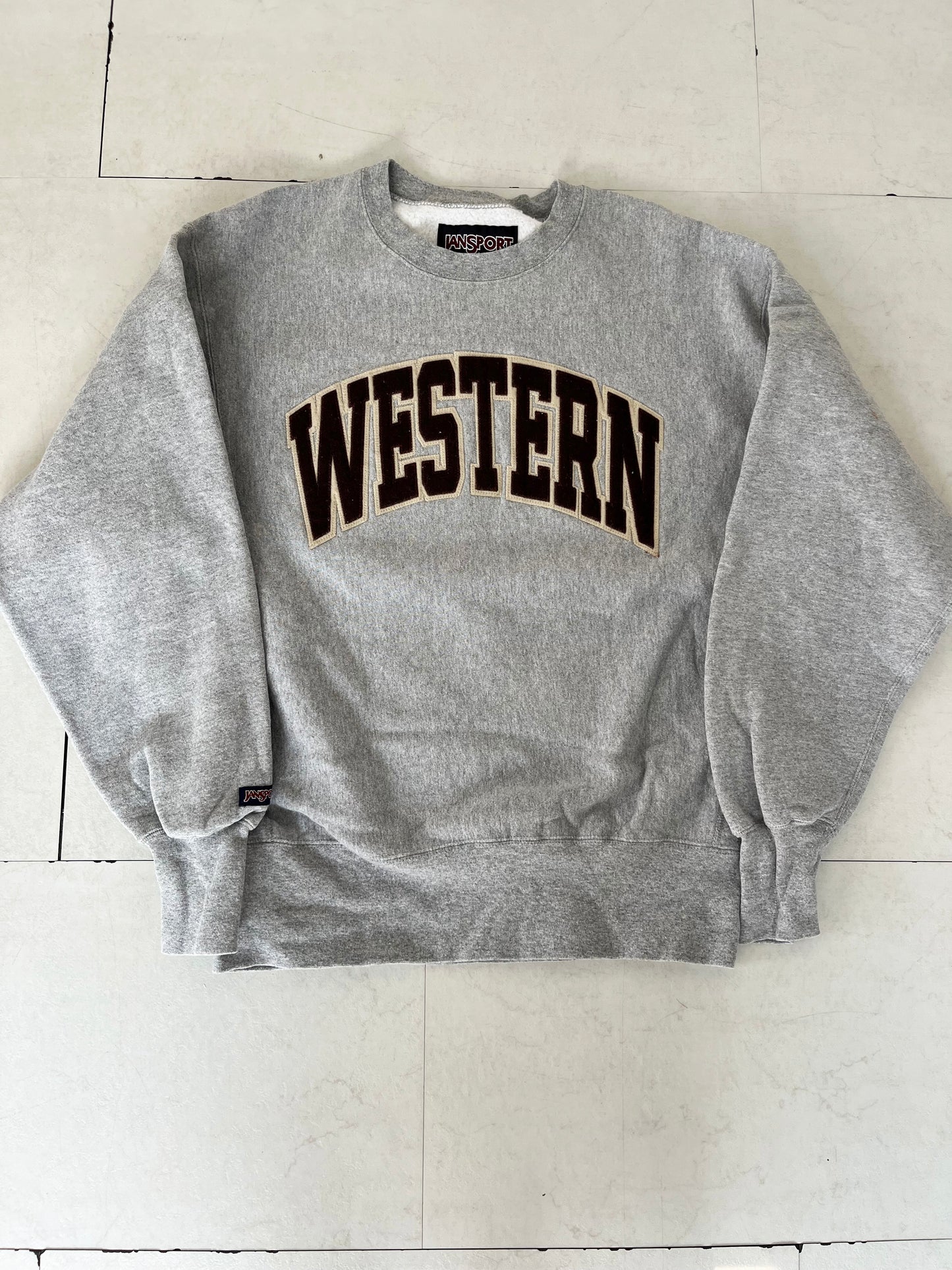 【JAN SPORT】90's JAN SPORT WESTERN sweat shirt (men's L)