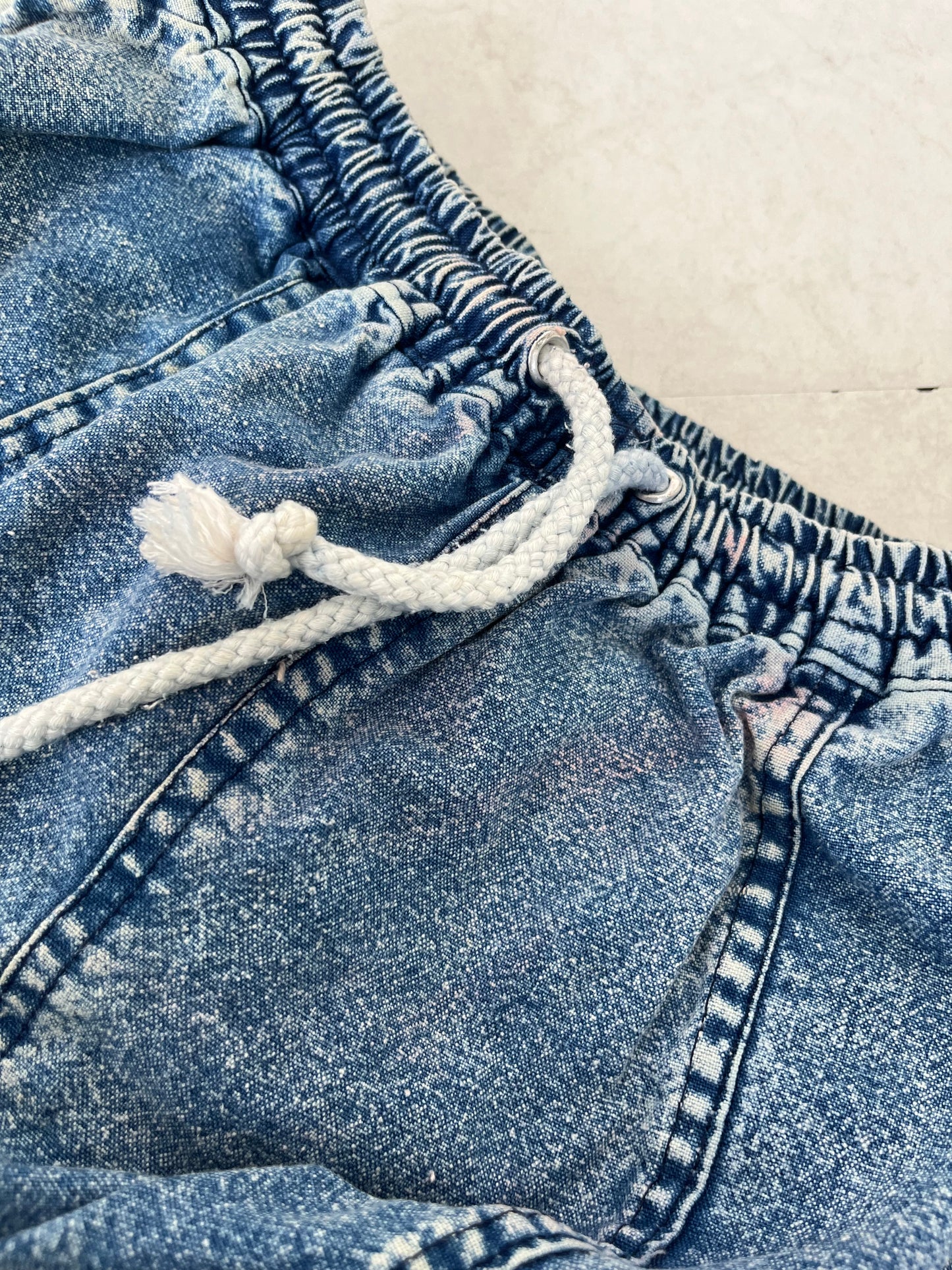 SANBO Denim Easy short pants (About men's S-M)
