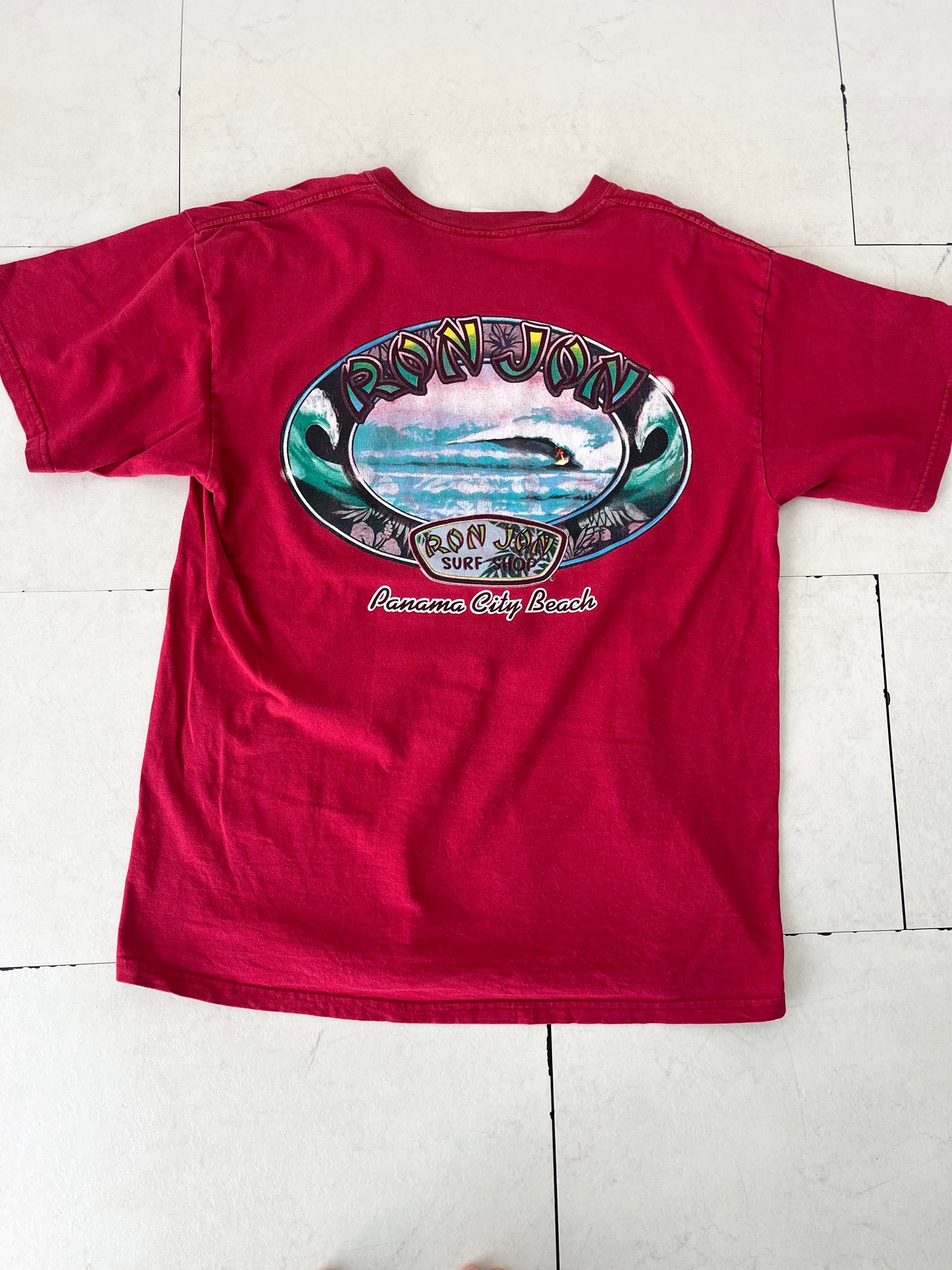 00's Ronjon surf shop Panama City Beach T-shirt (men's L)